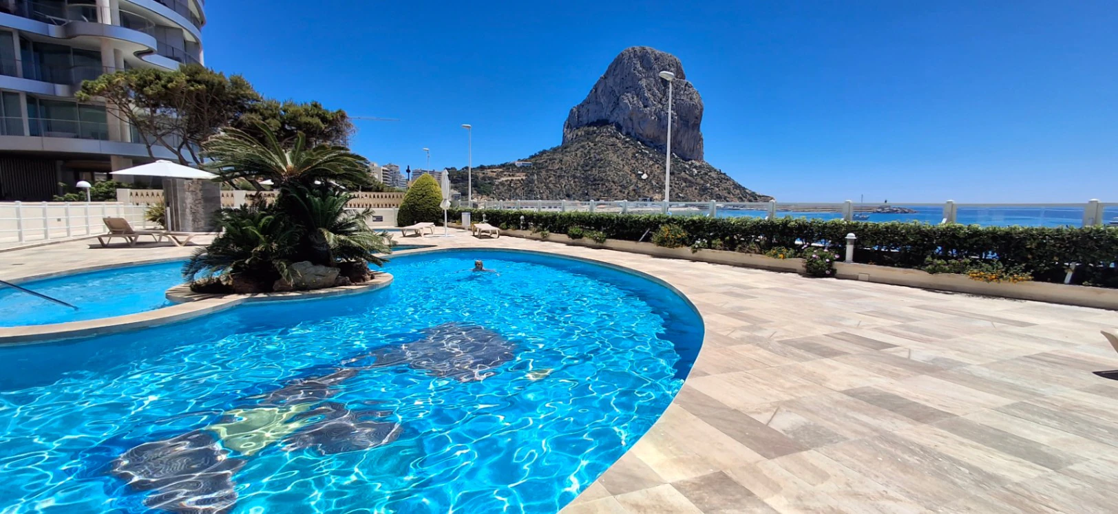 Appartement en front de mer avec vue sur la mer à Calpe.