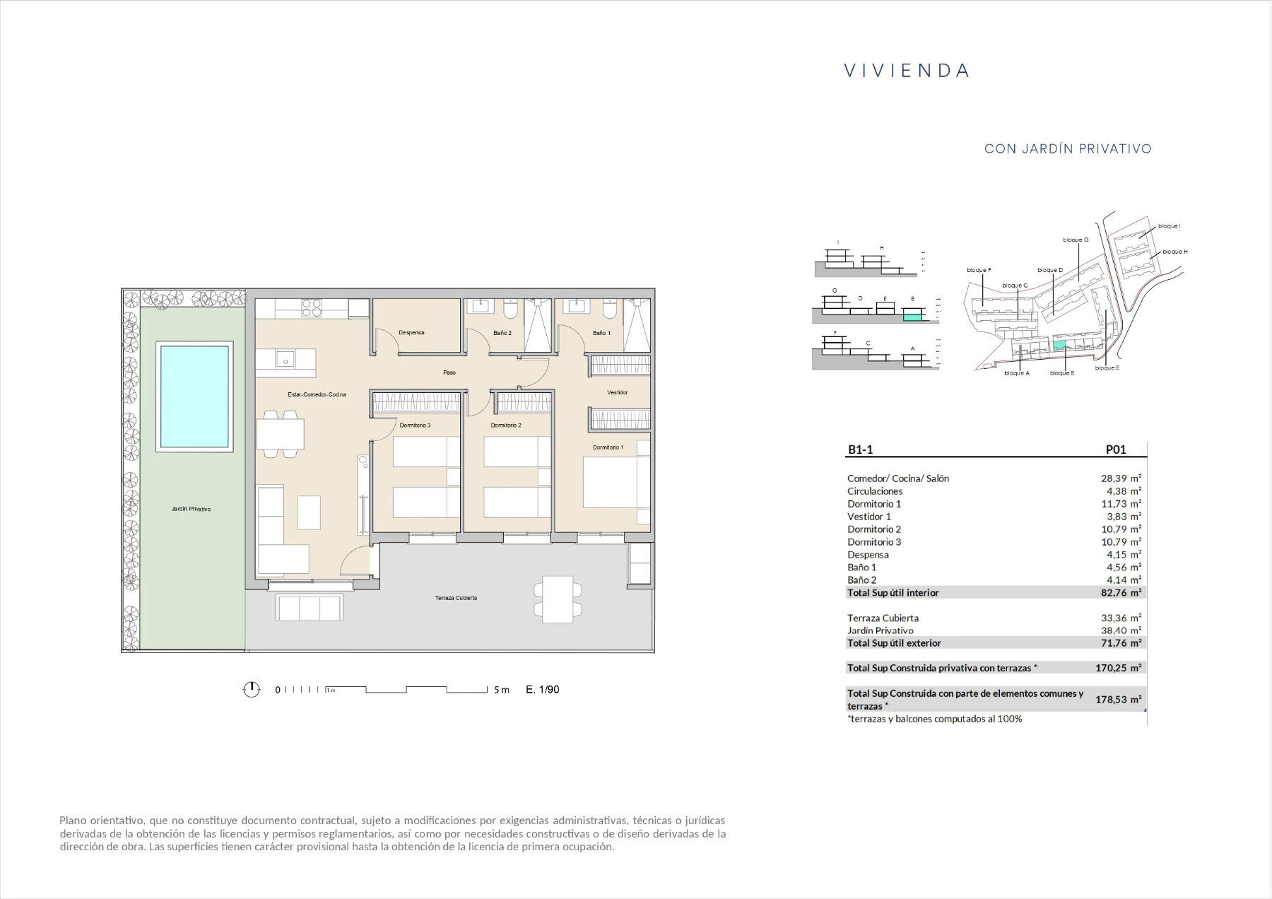 Modern, newly built three-bedroom apartment in Alfaz del Pi – Mediterranean living near the beach