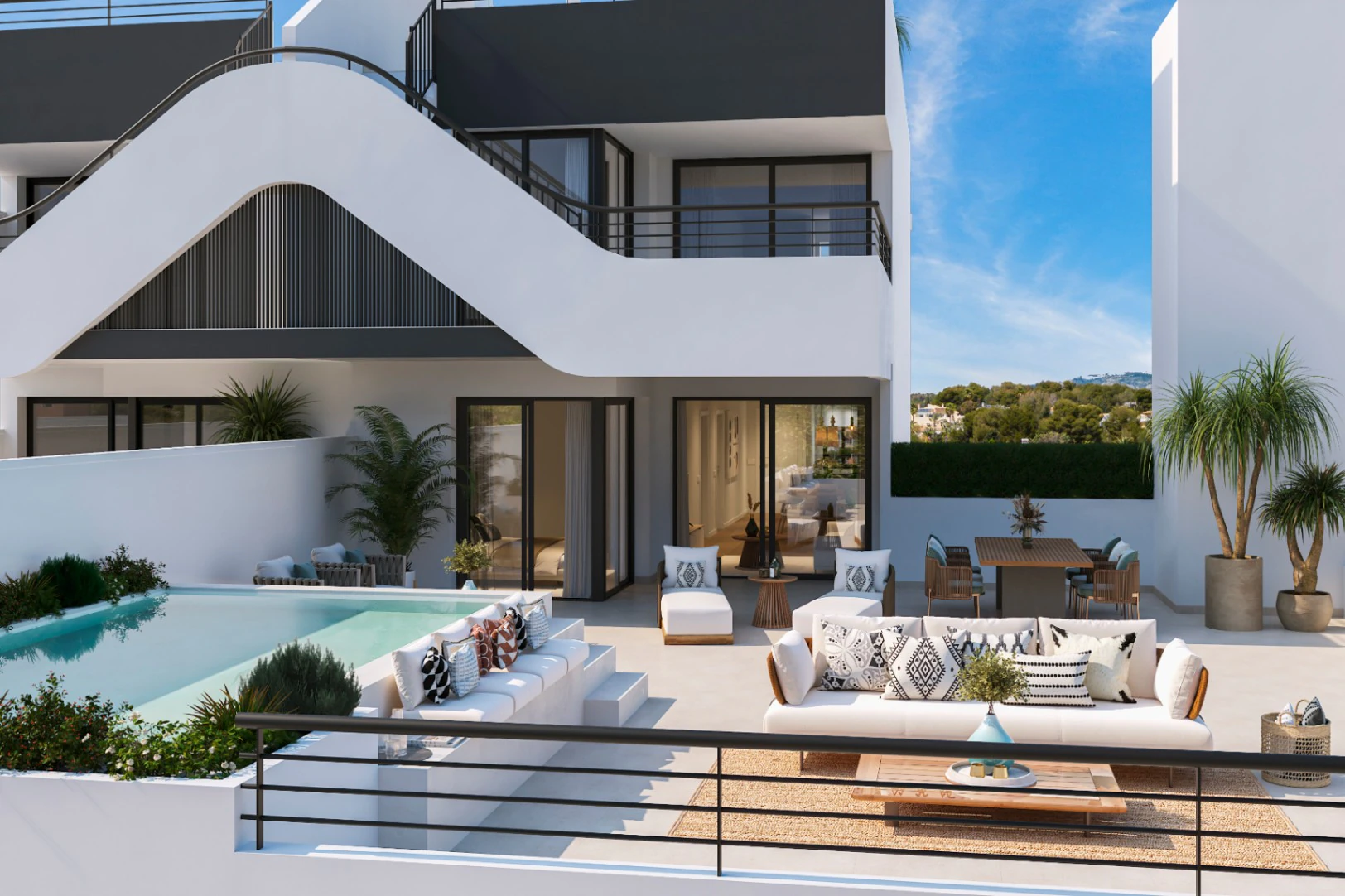 Modern, newly built three-bedroom apartment in Alfaz del Pi – Mediterranean living near the beach