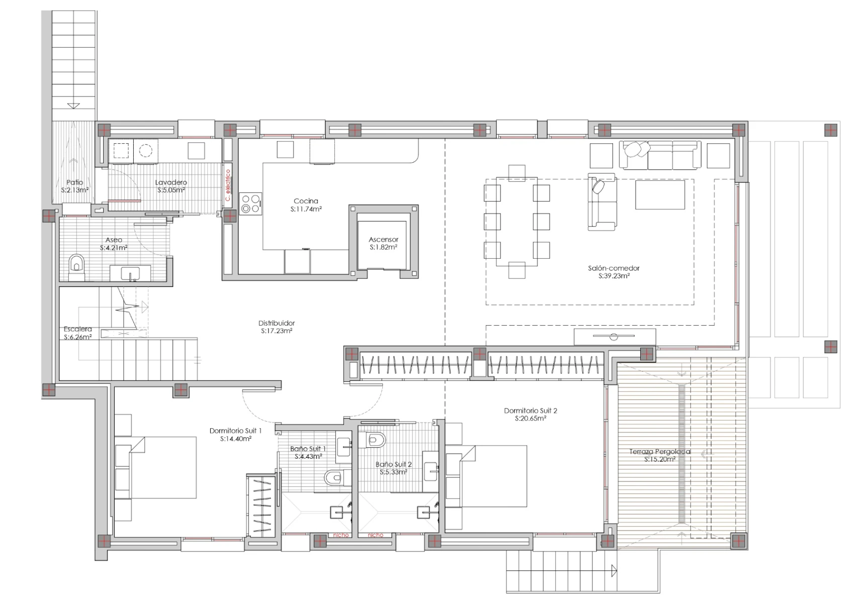 Nieuwe villa met panoramisch uitzicht op zee van Calpe tot Moraira