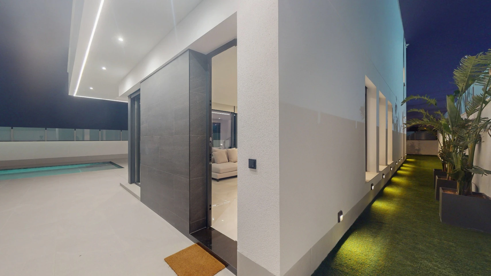 Villa de luxe avec vue sur la mer à vendre dans un complexe de 12 villas individuelles à Finestrat