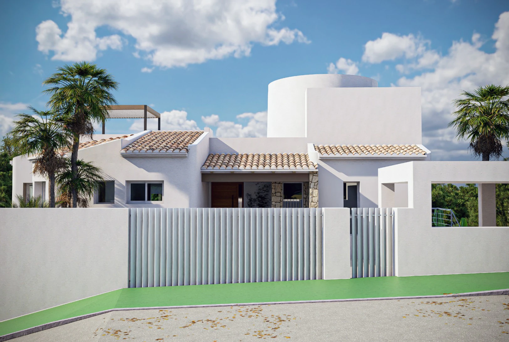 Villa Méditerranéenne Contemporaine Exclusive avec Vue Mer et Montagne à Altea