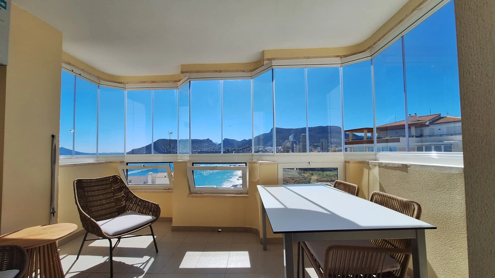 Appartement en front de mer avec vue sur la mer à Calpe.