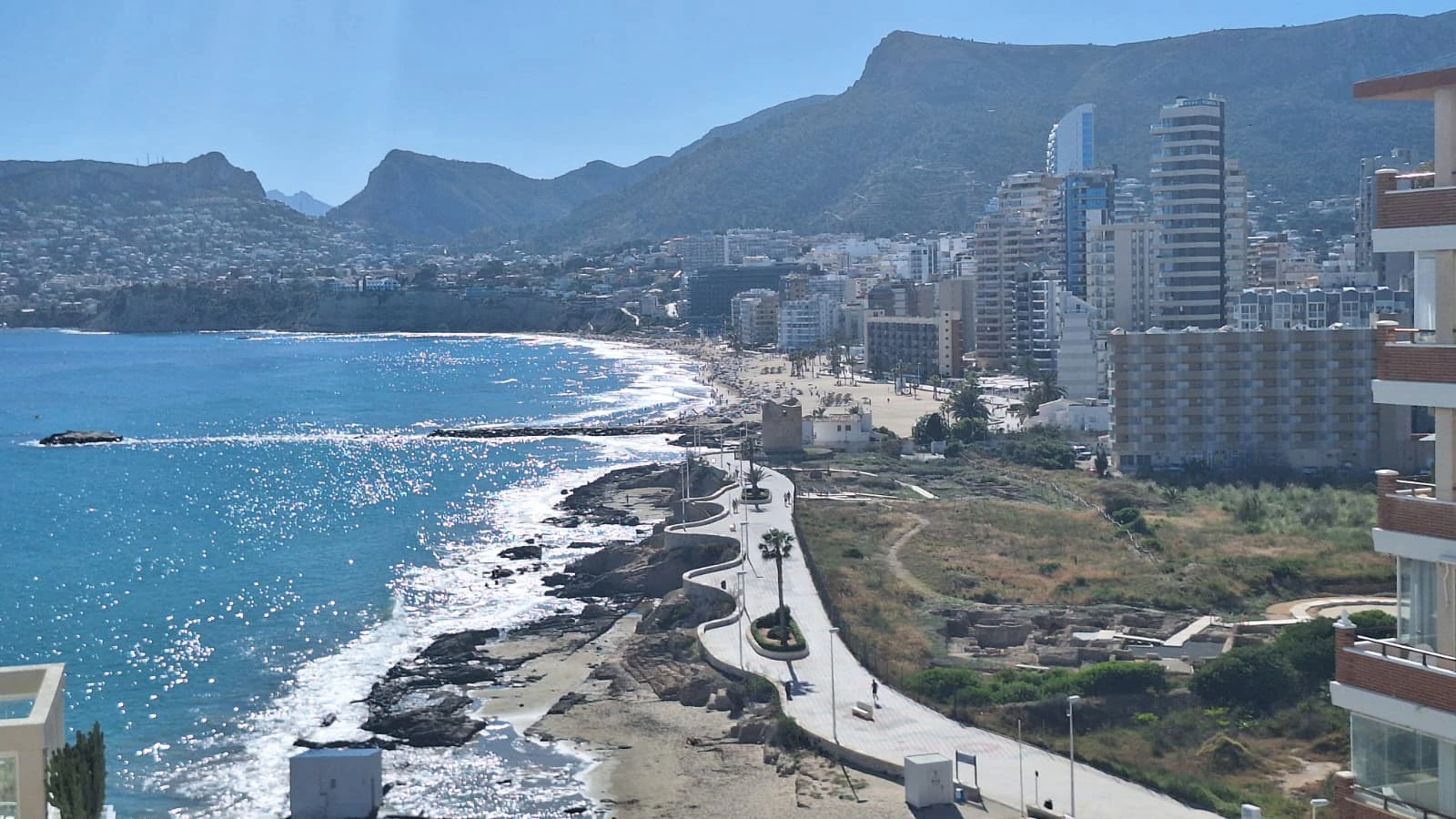 Appartement en front de mer avec vue sur la mer à Calpe.