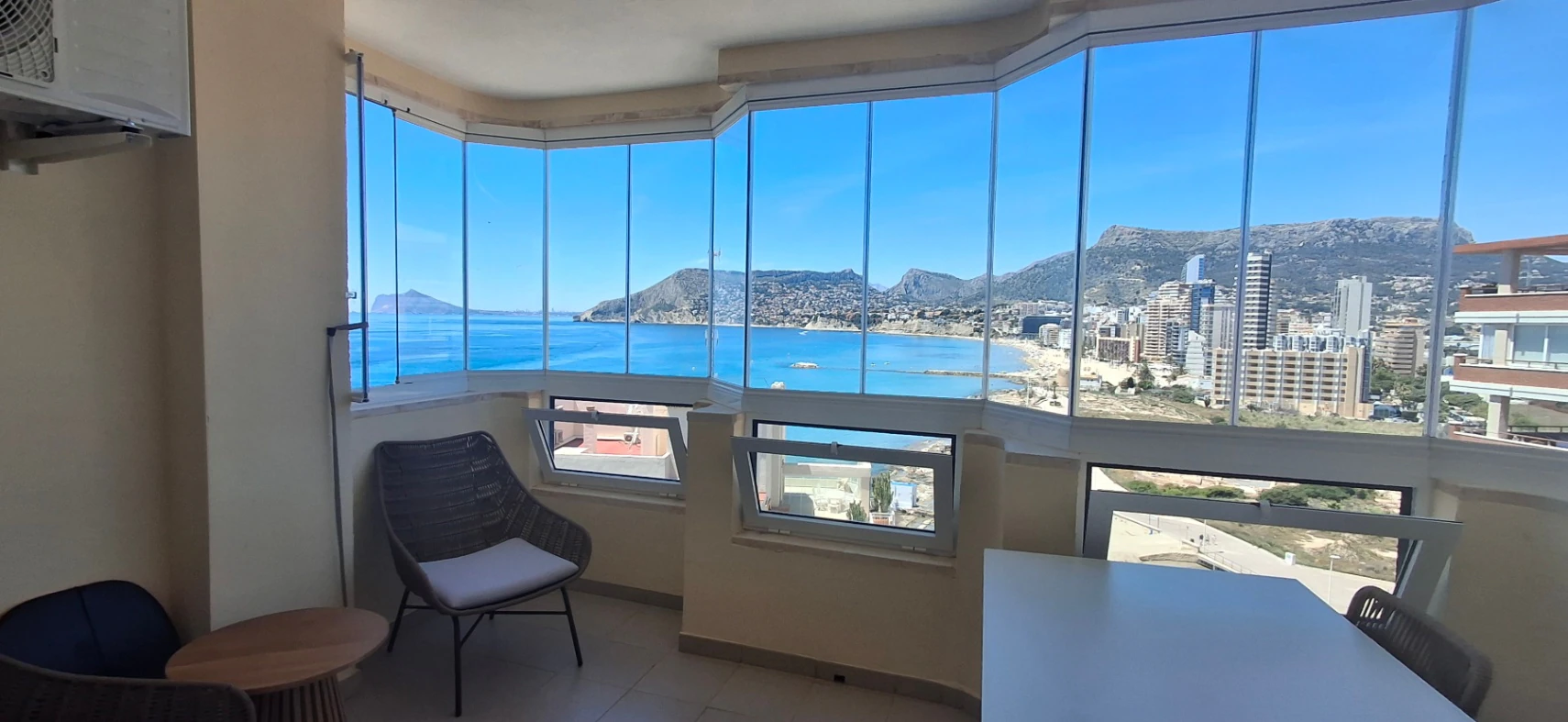 Appartement en front de mer avec vue sur la mer à Calpe.