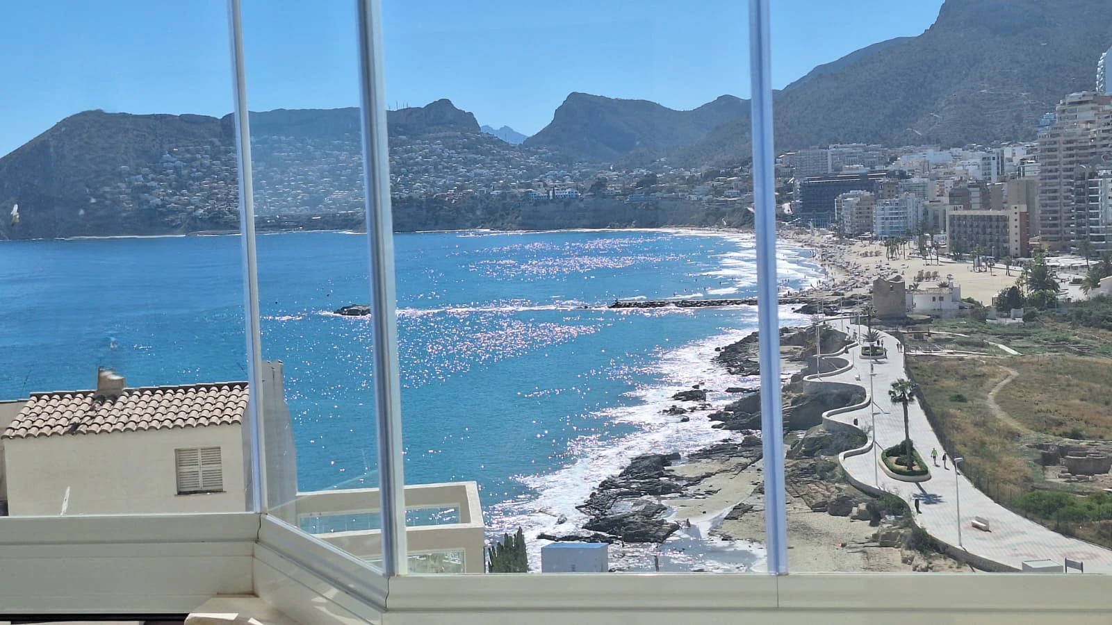 Appartement en front de mer avec vue sur la mer à Calpe.