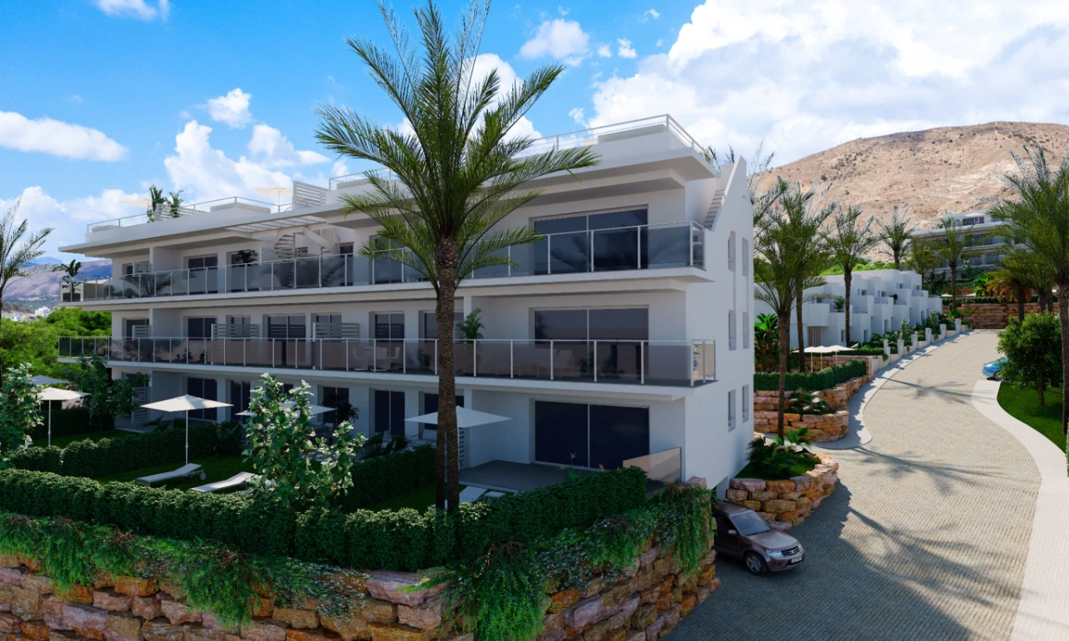 Exclusivos Áticos con Vistas al Mar cerca de Benidorm y Finestrat – Vida Contemporánea con Servicios Premium