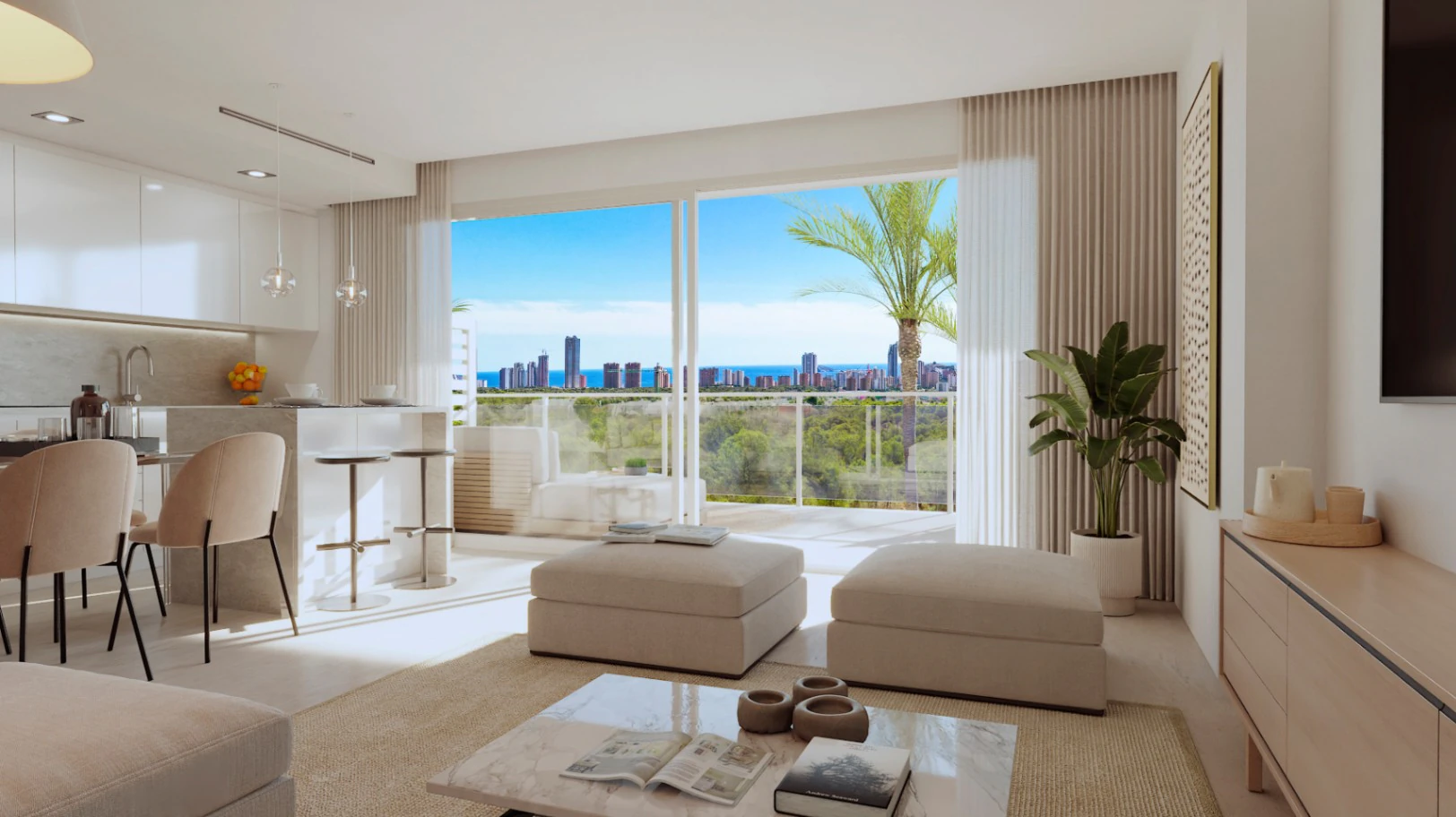 MODERNOS APARTAMENTOS DE OBRA NUEVA CON EXCELENTES CALIDADES CERCA DE BENIDORM Y FINESTRAT – ENTREGA 1º TRIMESTRE 2028