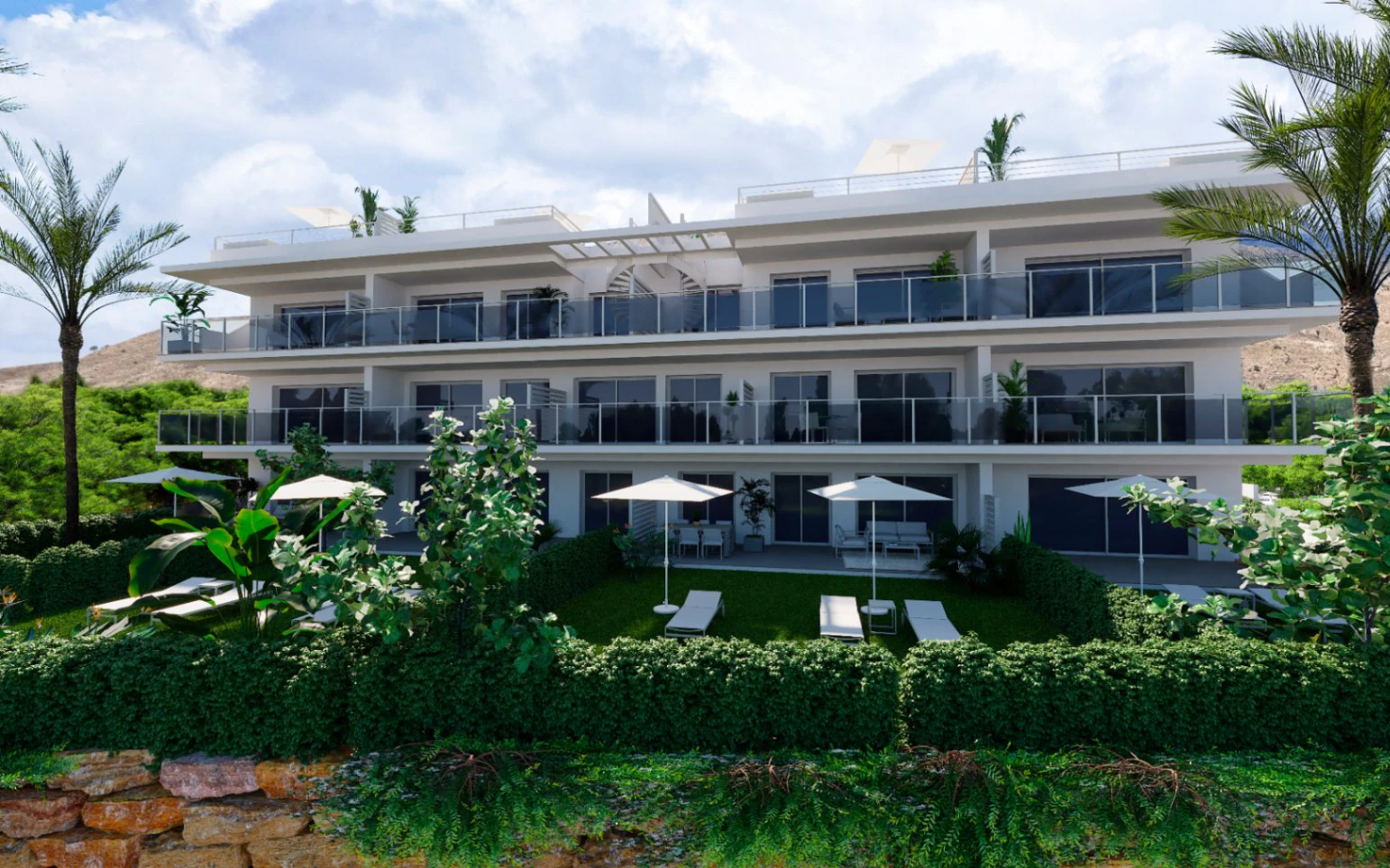 Elegantes Apartamentos Contemporáneos en la Costa Blanca – Cerca de Playas, Campos de Golf y Todos los Servicios