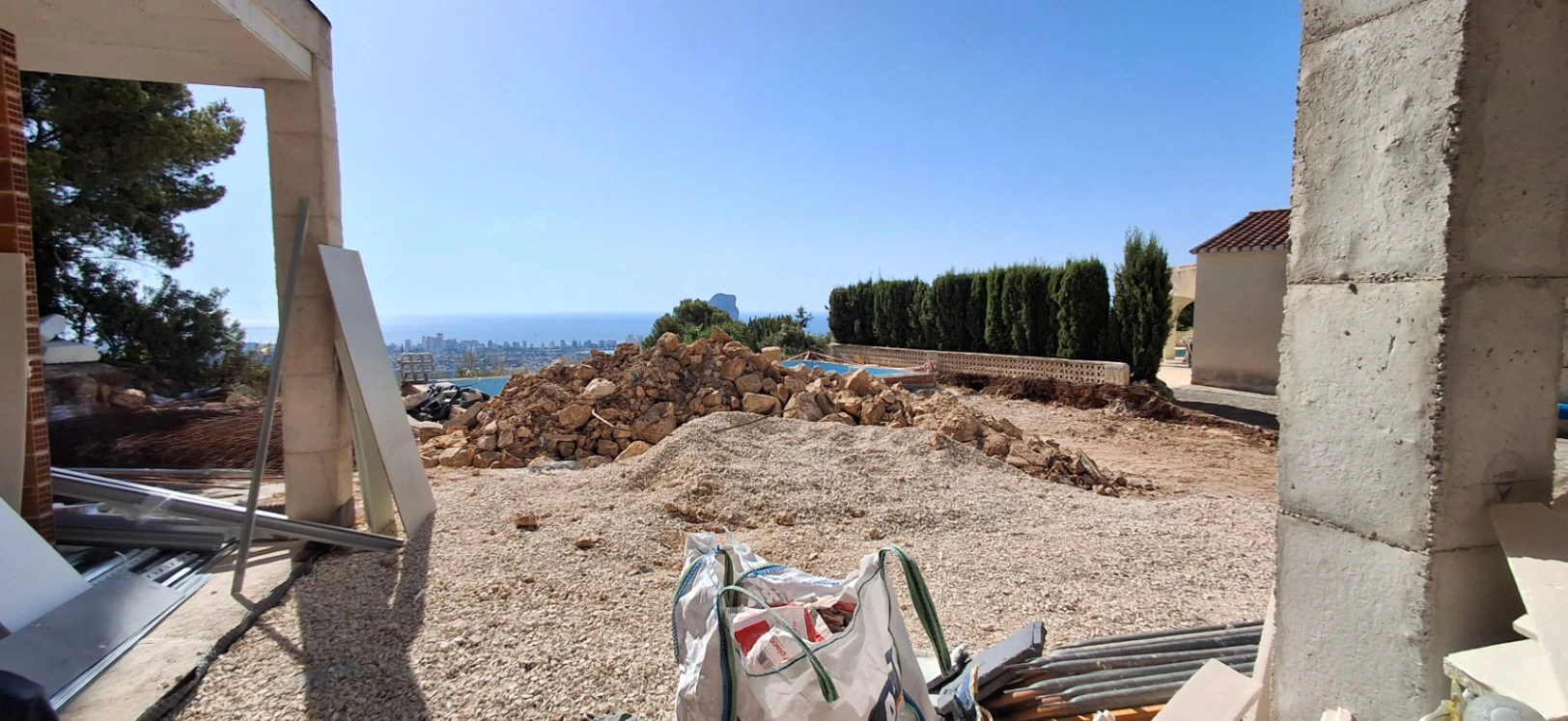 Villa Moderna con Vistas al Mar en Calpe, a 8 Min de la Playa