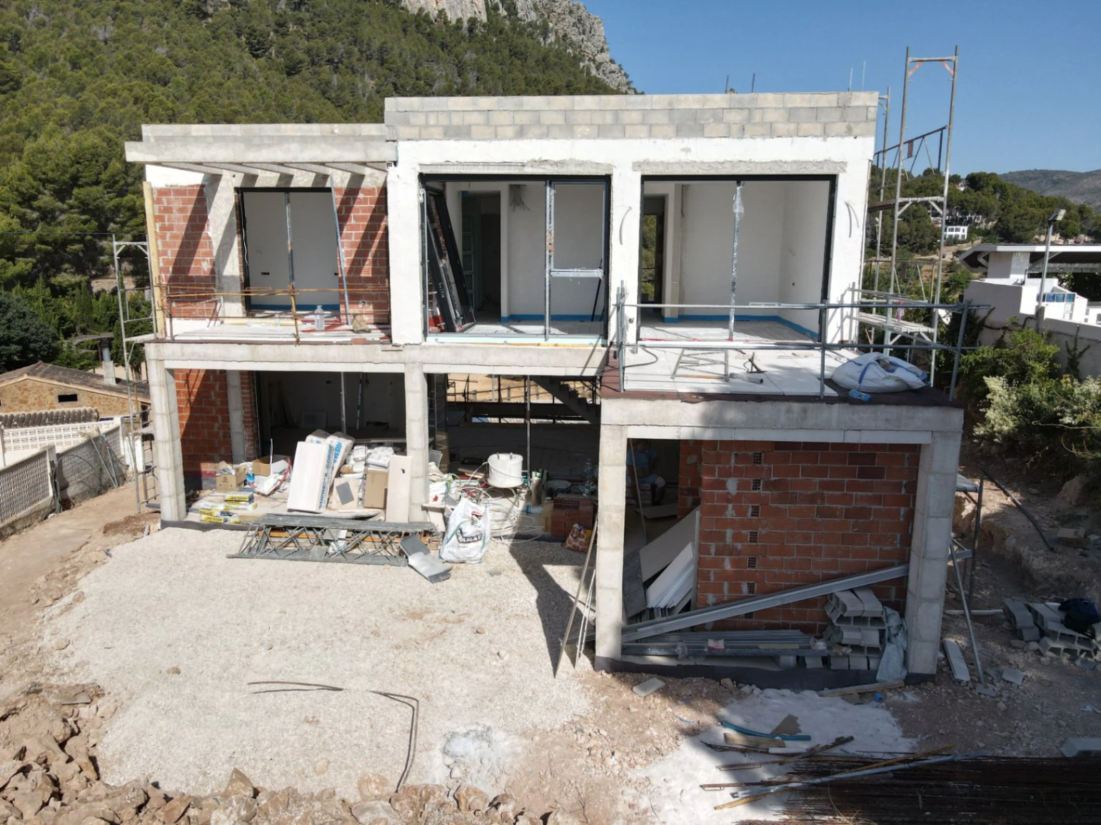 Villa Moderna con Vistas al Mar en Calpe, a 8 Min de la Playa