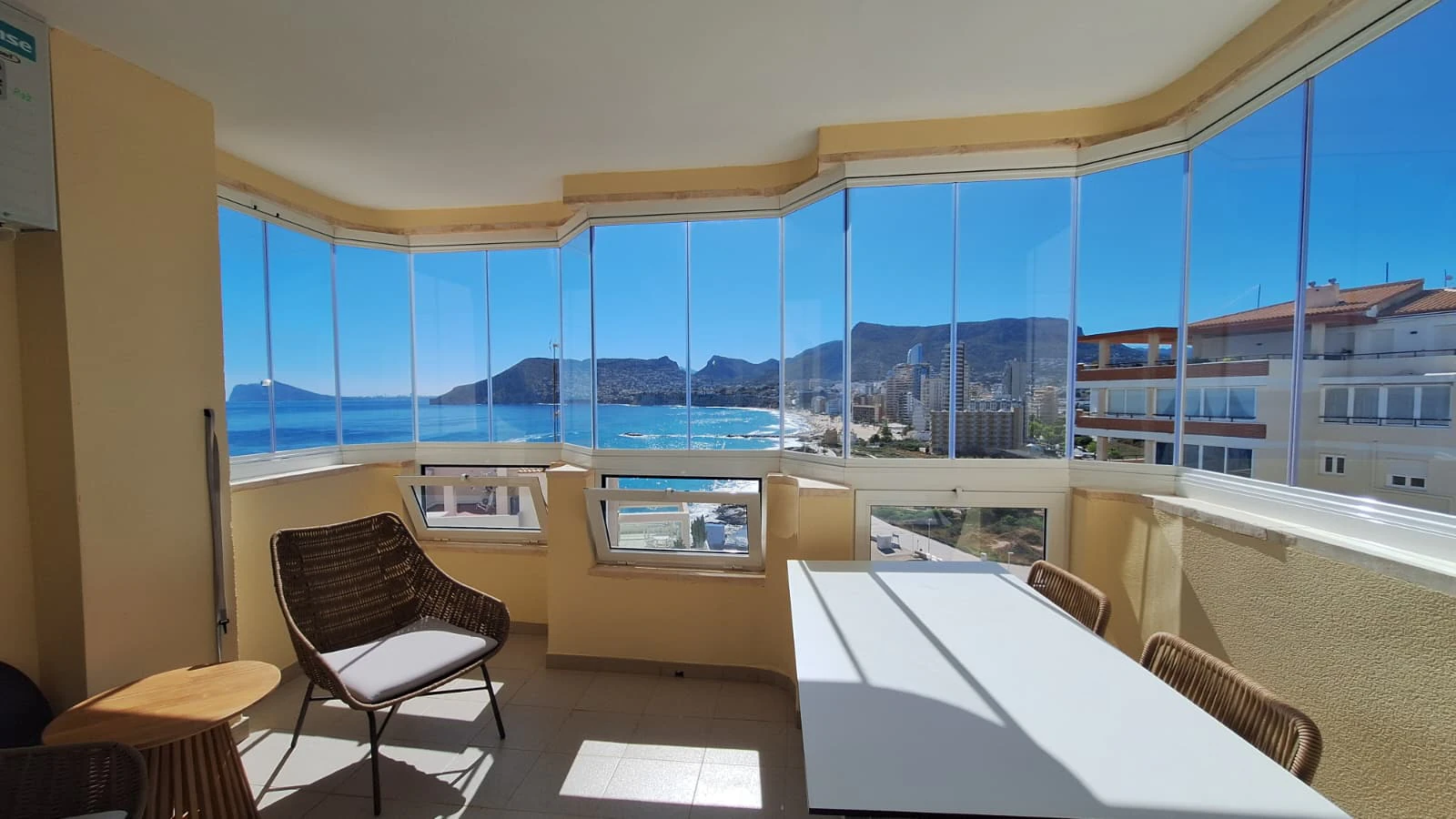 Appartement en front de mer avec vue sur la mer à Calpe.