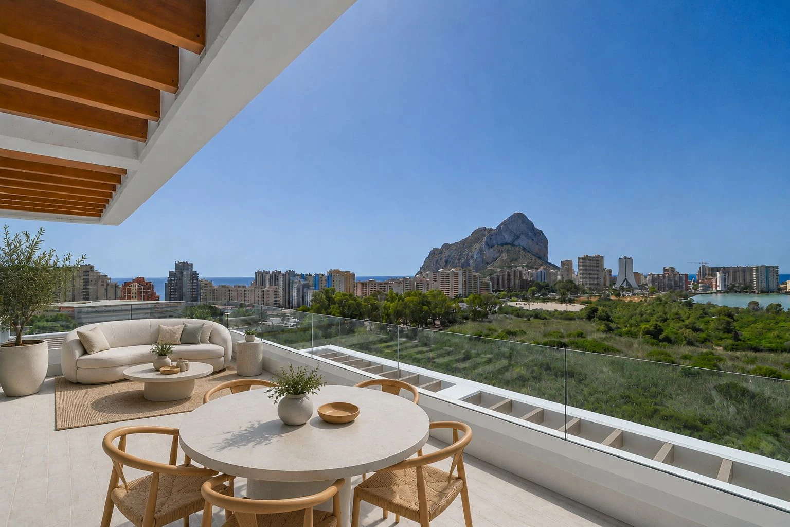 Penthouse mit 3 Schlafzimmern nur wenige Schritte vom Strand Levante – Calpe