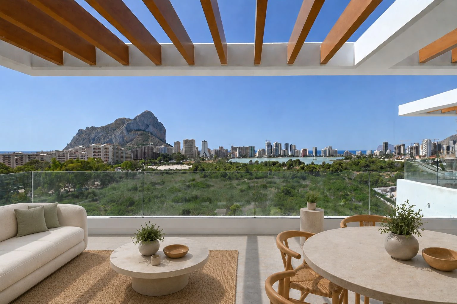 Penthouse mit 3 Schlafzimmern nur wenige Schritte vom Strand Levante – Calpe