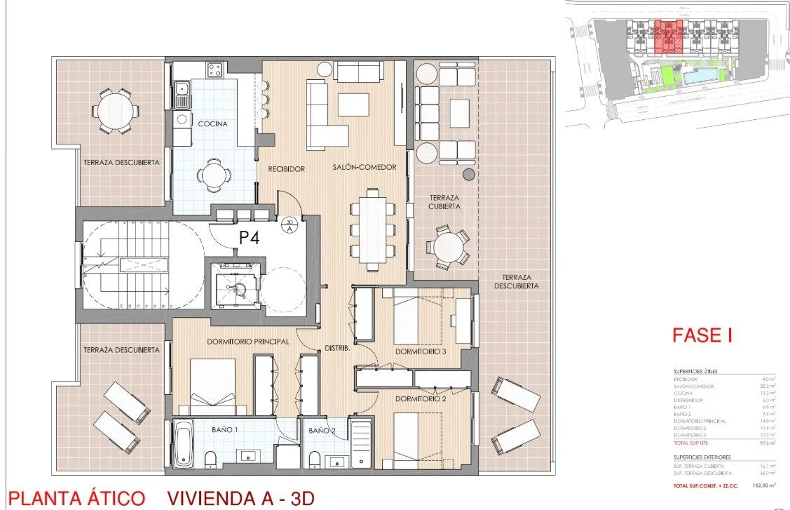 Penthouse na sprzedaż w Aguilas