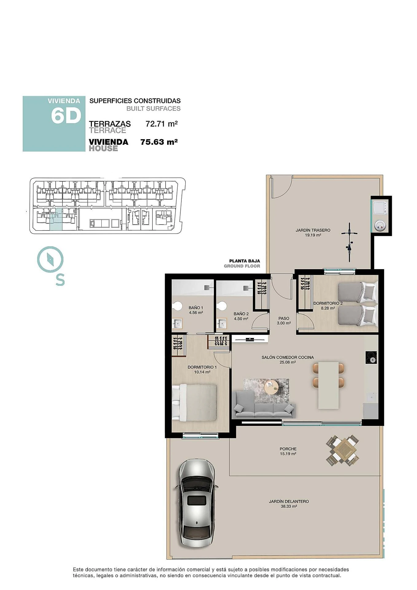 Bungalow na sprzedaż w Pilar De La Horadada