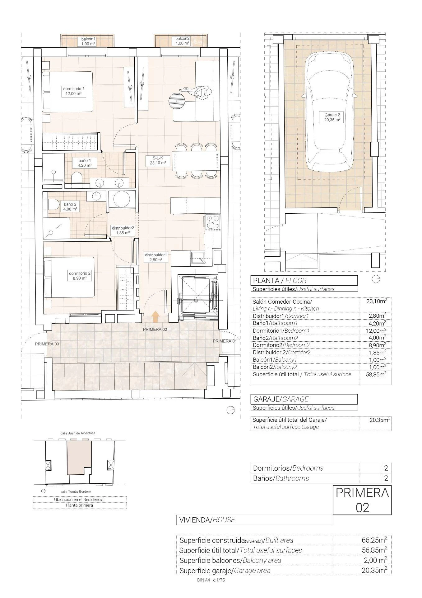 Apartament na sprzedaż w Hondón De Las Nieves