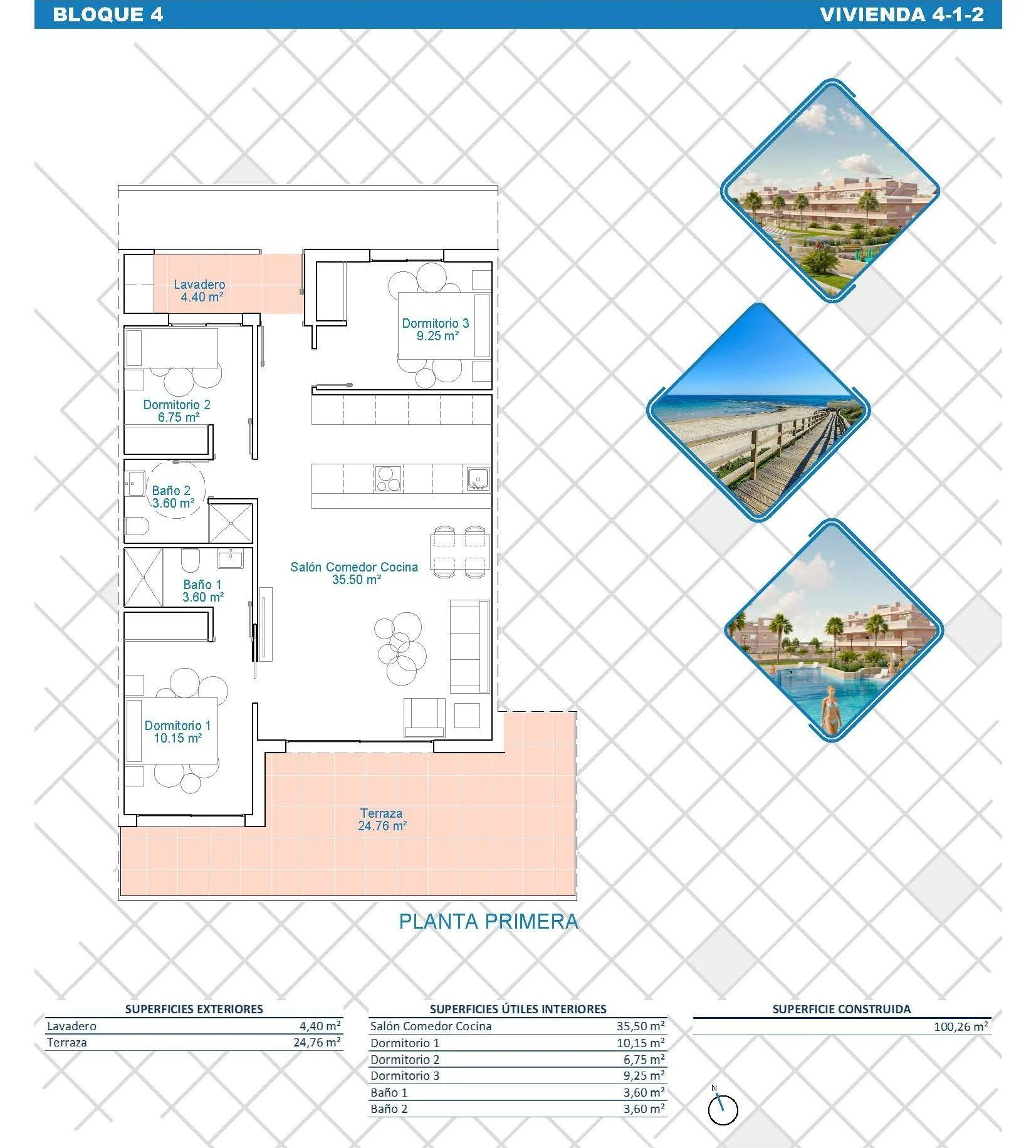 Apartament na sprzedaż w Pilar De La Horadada