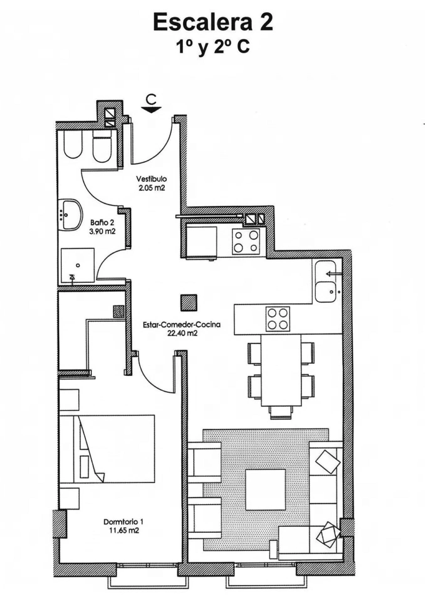 Apartament na sprzedaż w Avileses