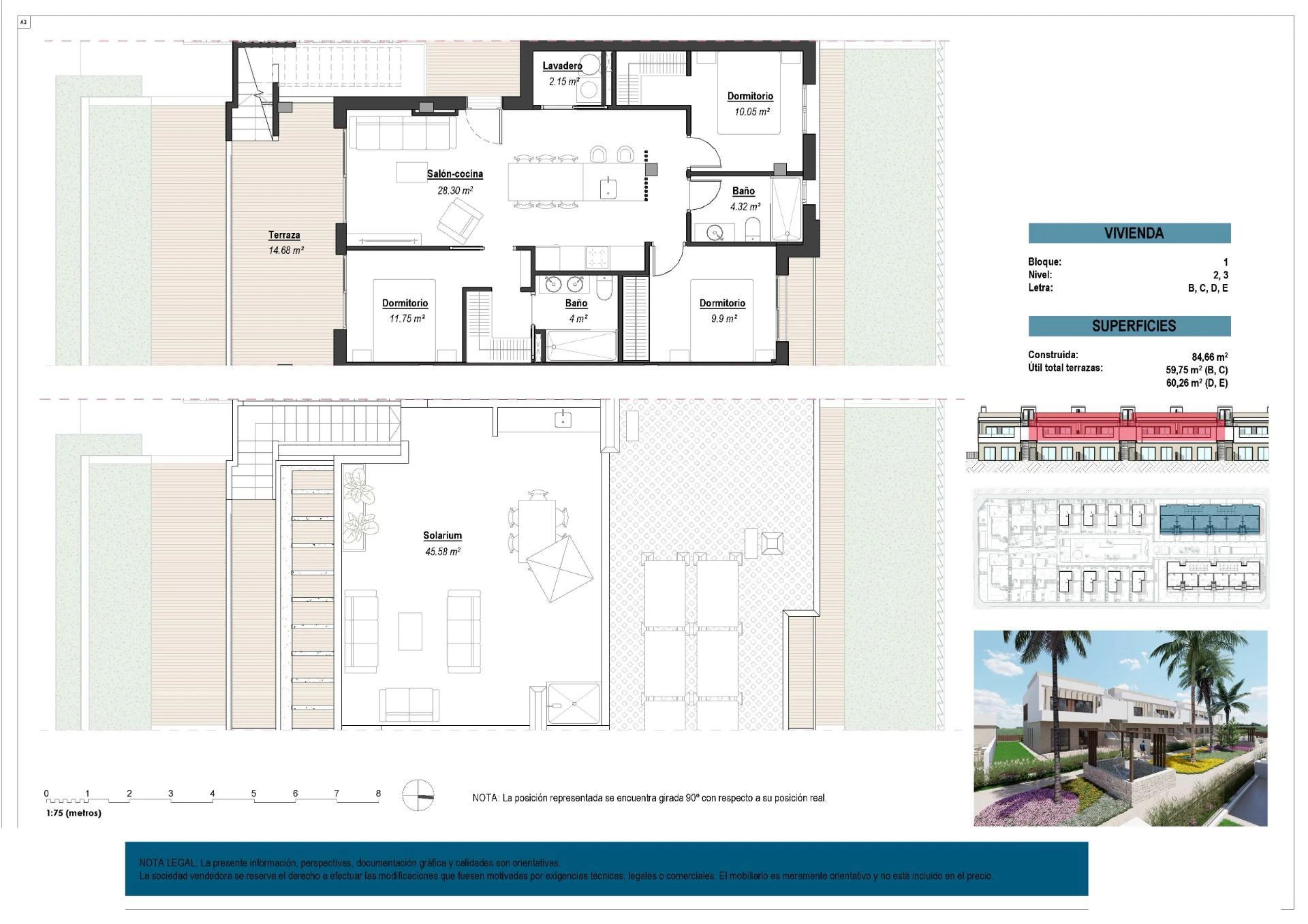 Bungalow en venta en Los Alcazares