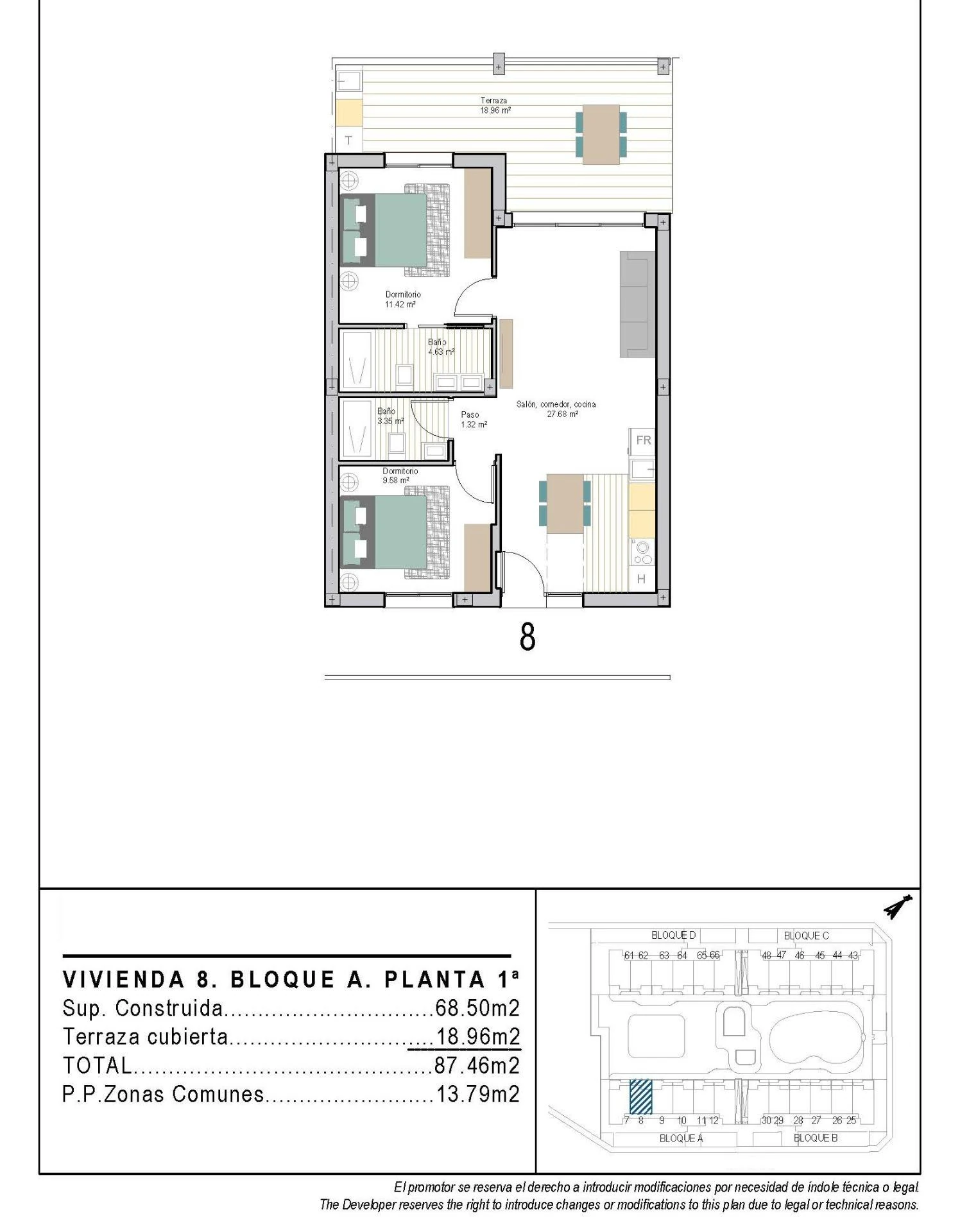 Apartament na sprzedaż w Torre Pacheco