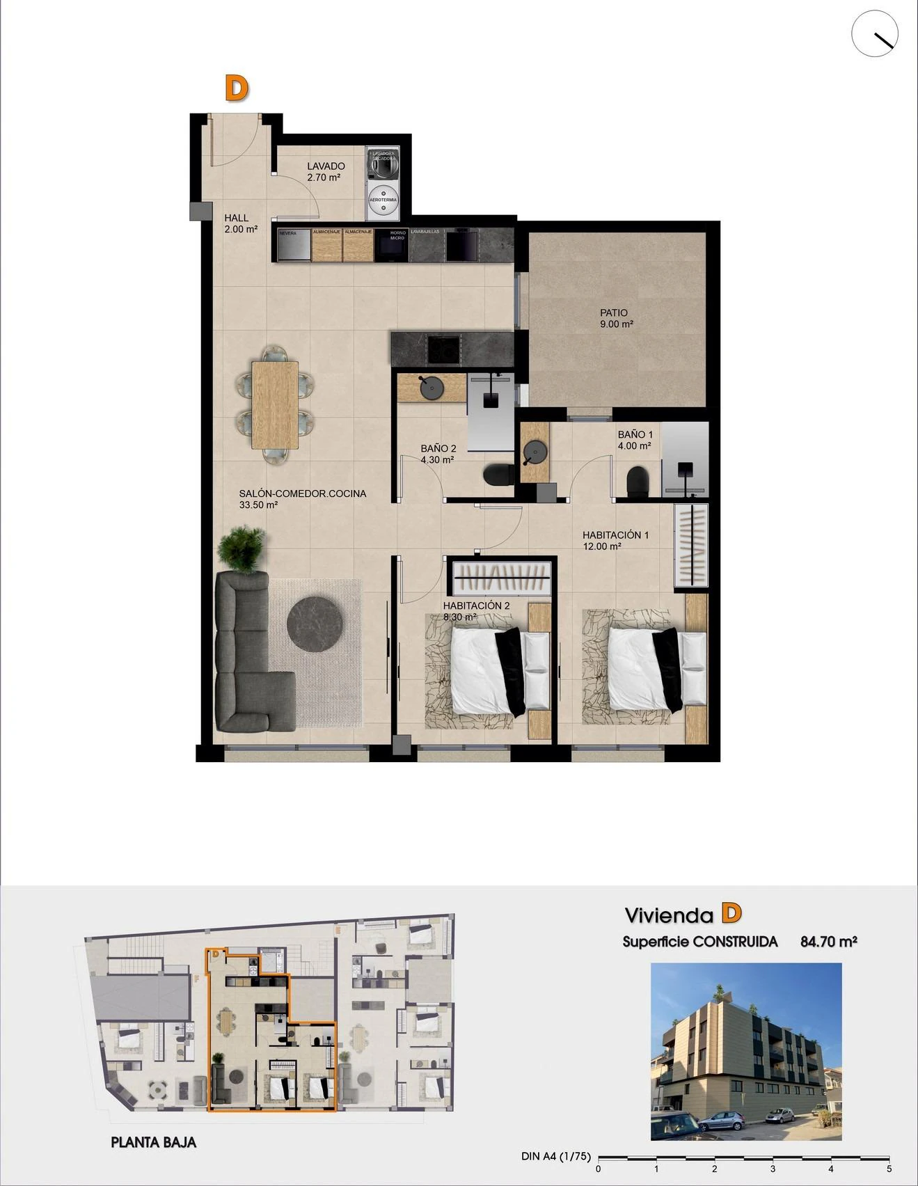 Apartamento en venta en Catral