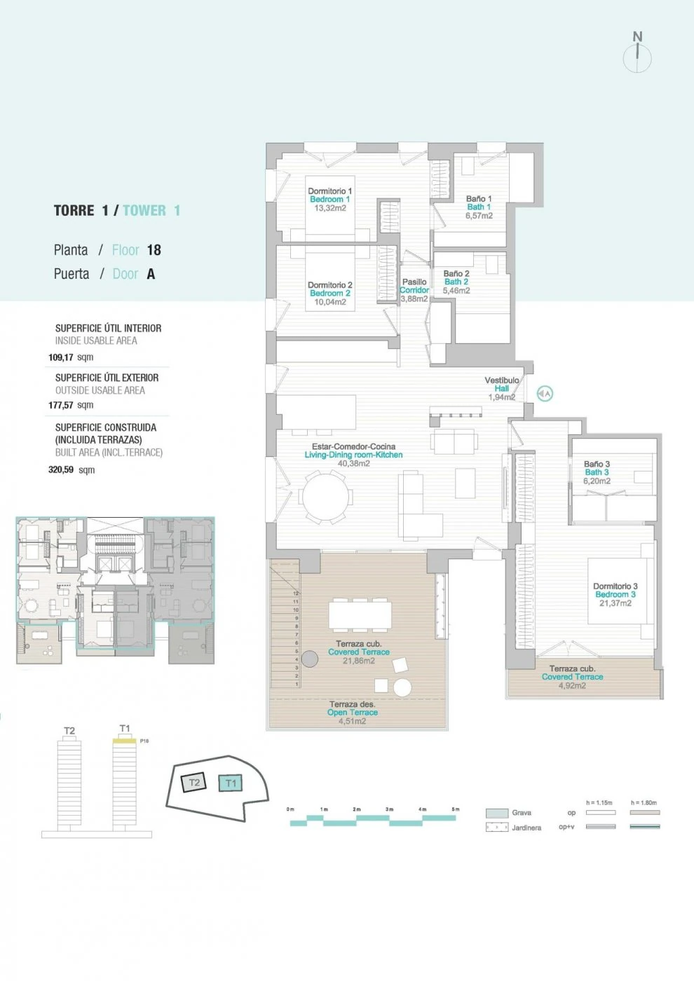 Penthouse na sprzedaż w Calpe