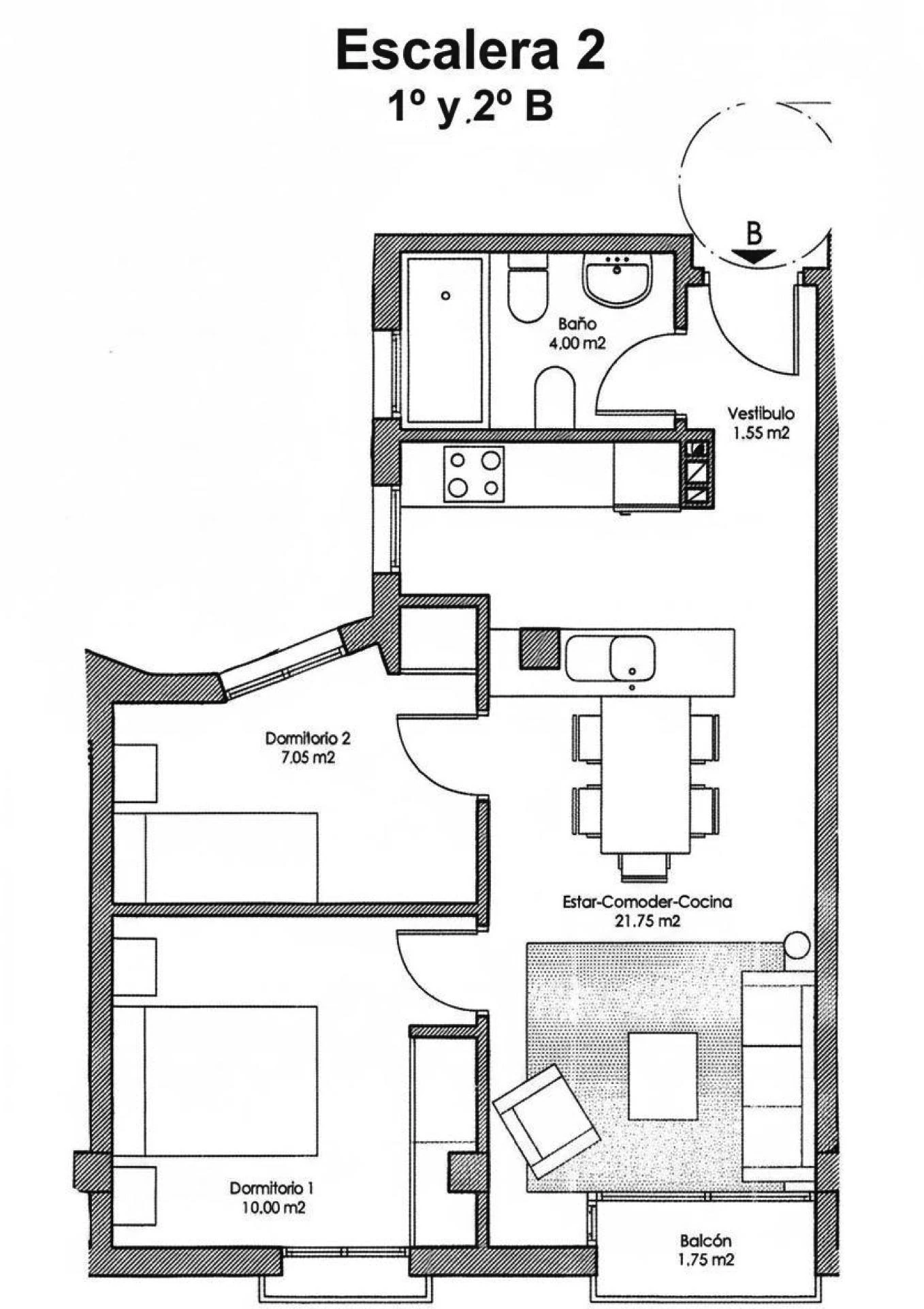 Apartament na sprzedaż w Avileses