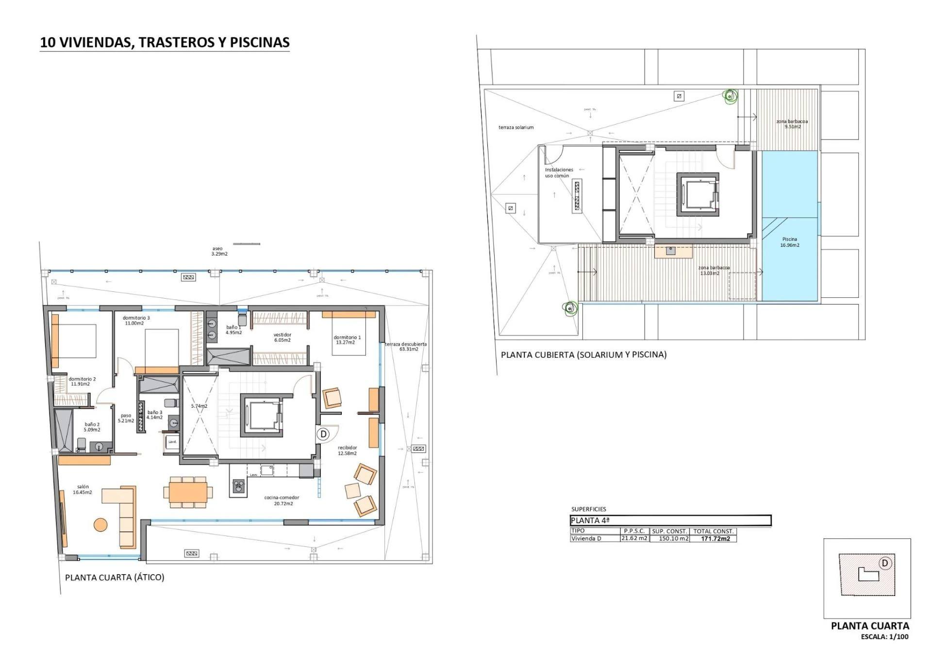 Penthouse na sprzedaż w San Pedro Del Pinatar