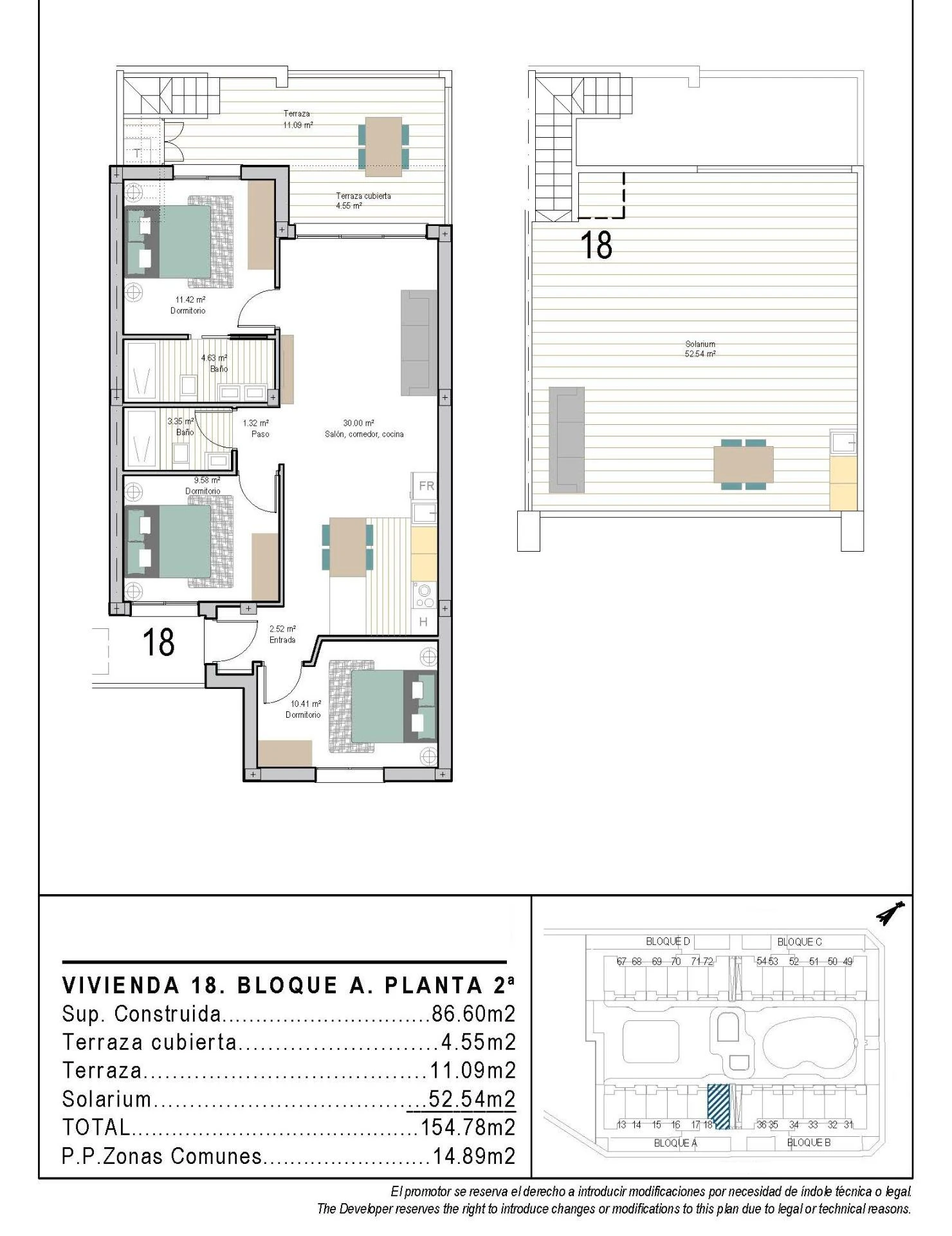 Penthouse na sprzedaż w Torre Pacheco
