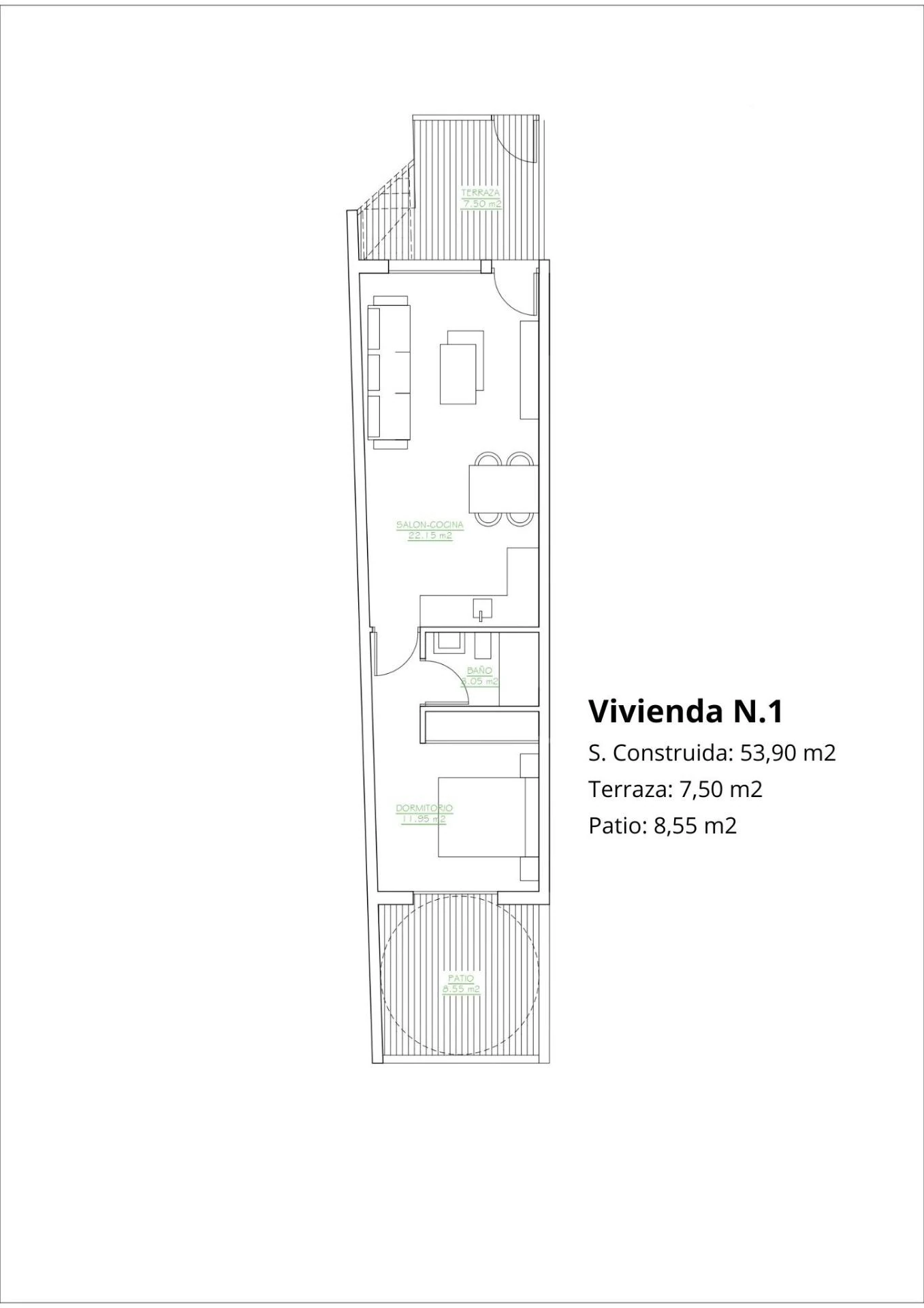 Bungalow na sprzedaż w San Pedro Del Pinatar