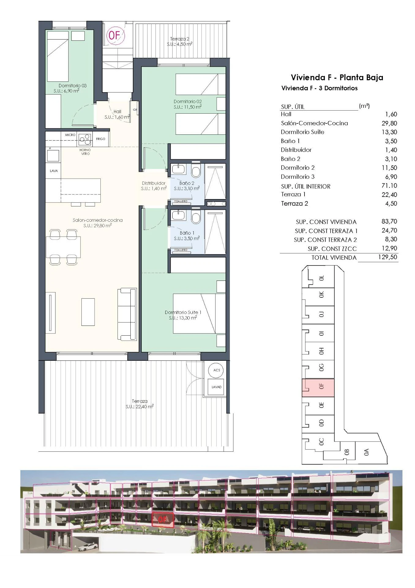 Apartamento en venta en Benijofar