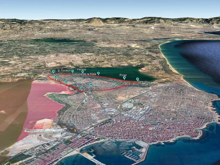 Widok na morze 200 metrów od plaży La Mata