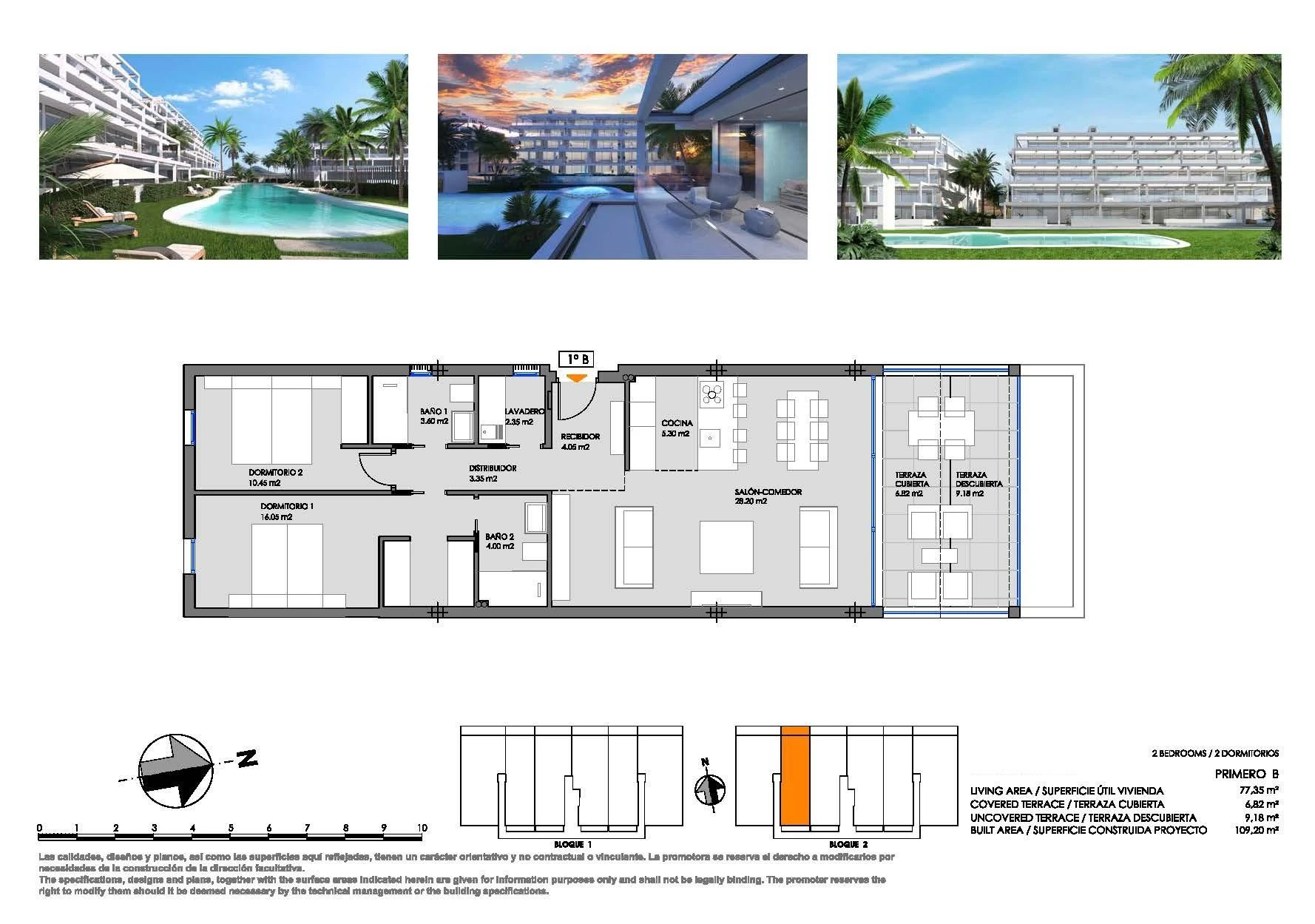 Apartament na sprzedaż w Cartagena