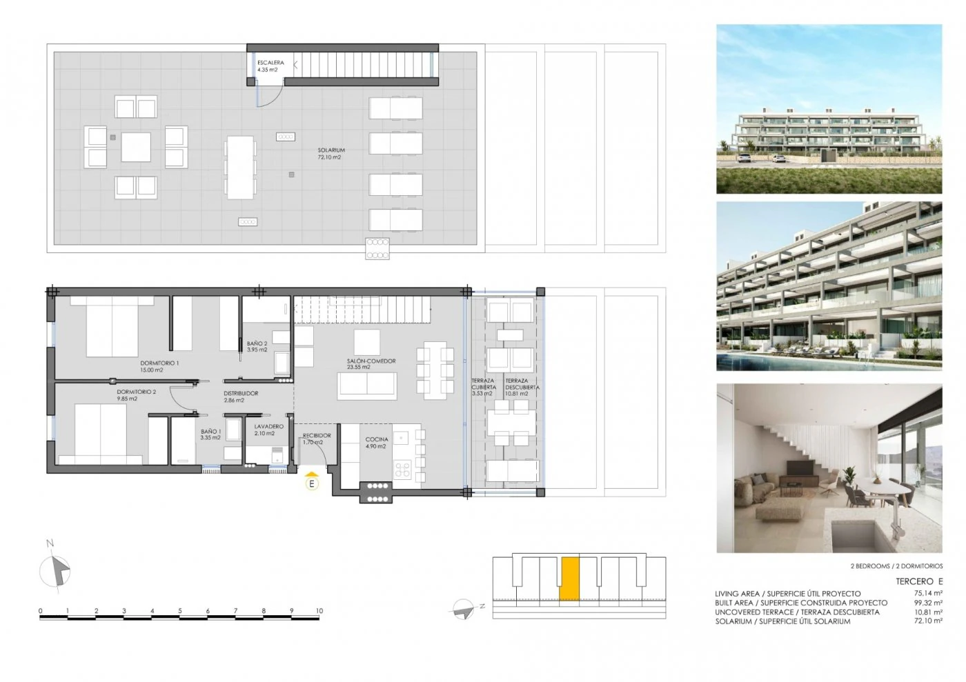 Penthouse na sprzedaż w Cartagena