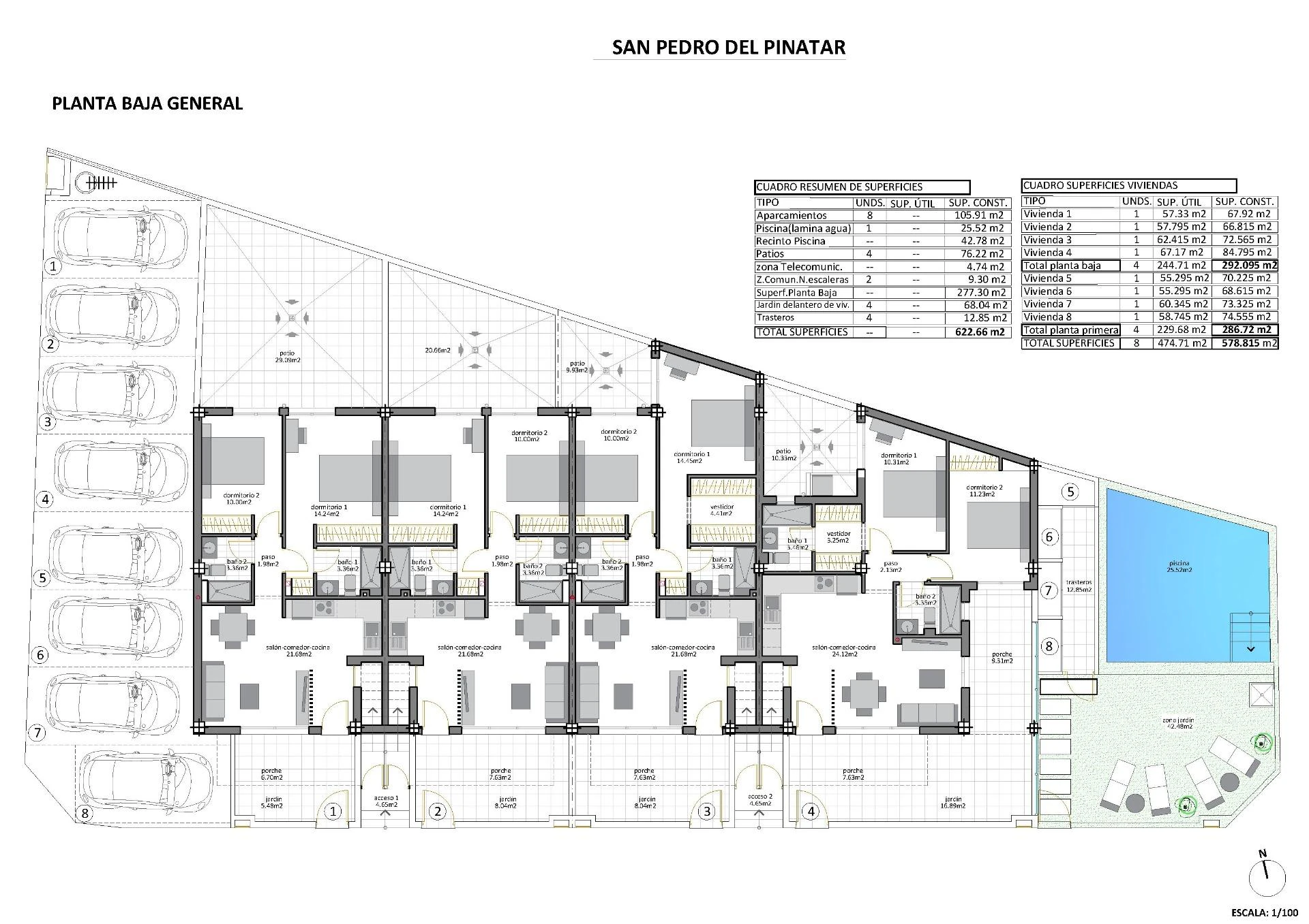 Bungalow en venta en San Pedro Del Pinatar