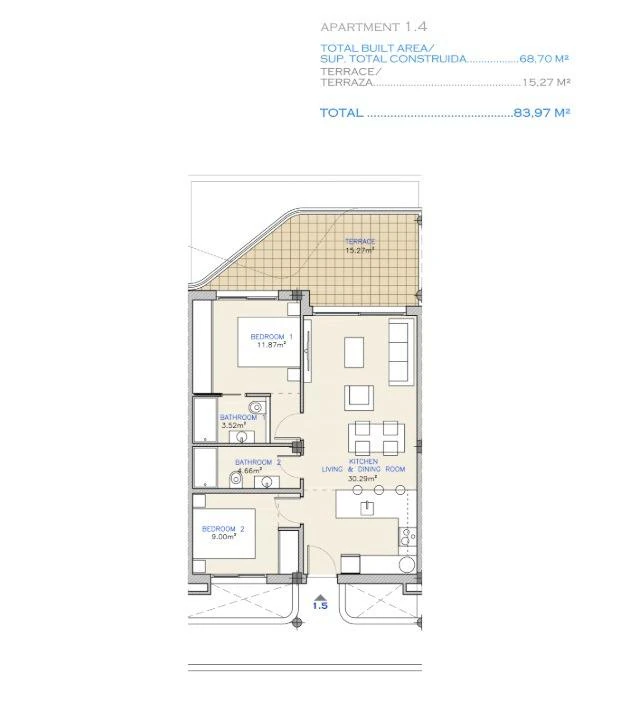 Apartamento en venta en Los Alcazares