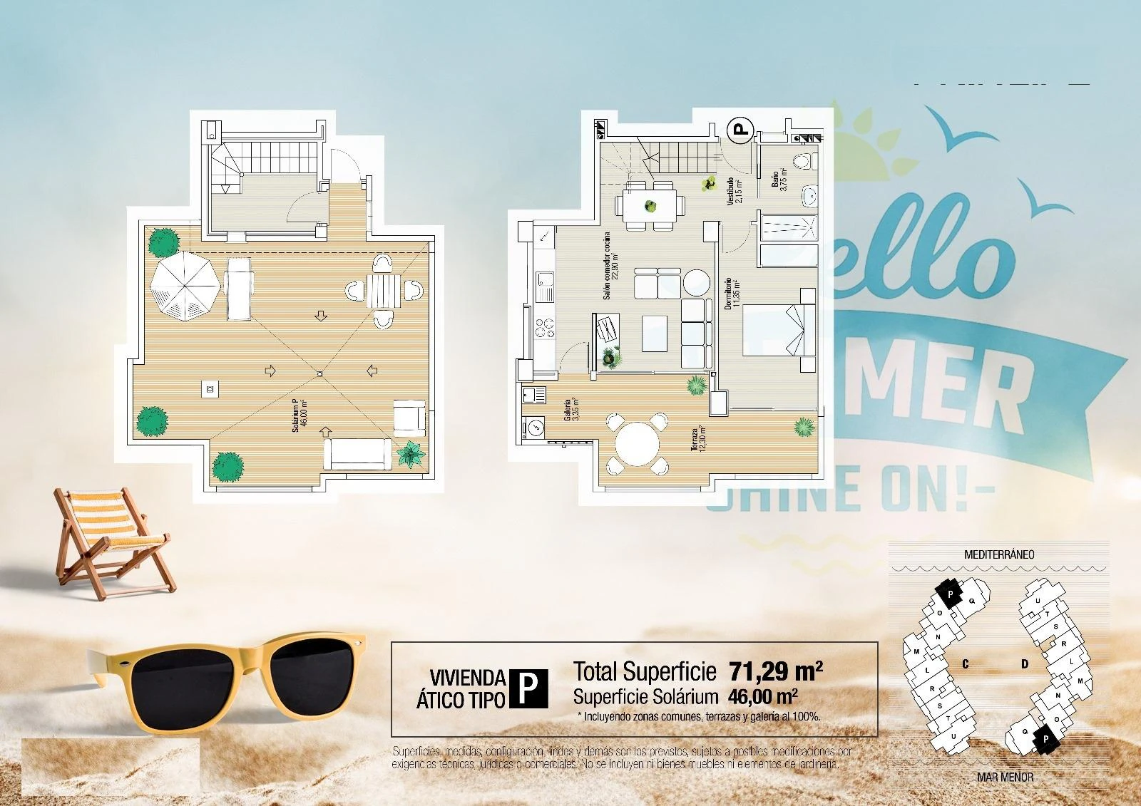 Penthouse na sprzedaż w La Manga Del Mar Menor