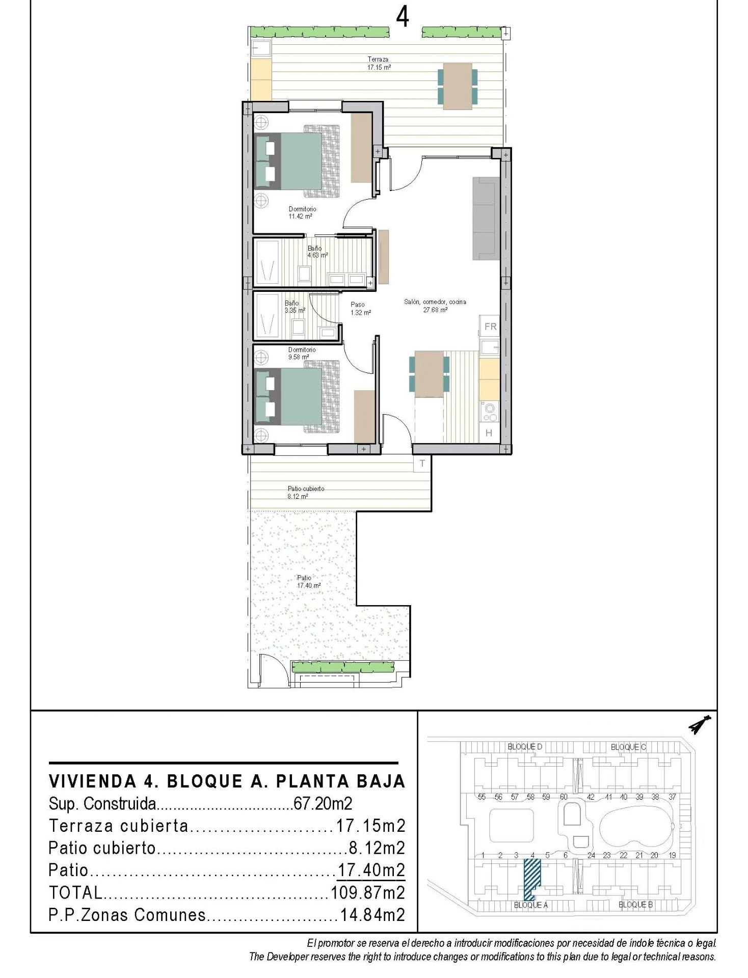 Apartament na sprzedaż w Torre Pacheco