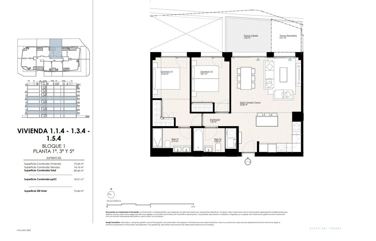 Apartment for sale in Villajoyosa