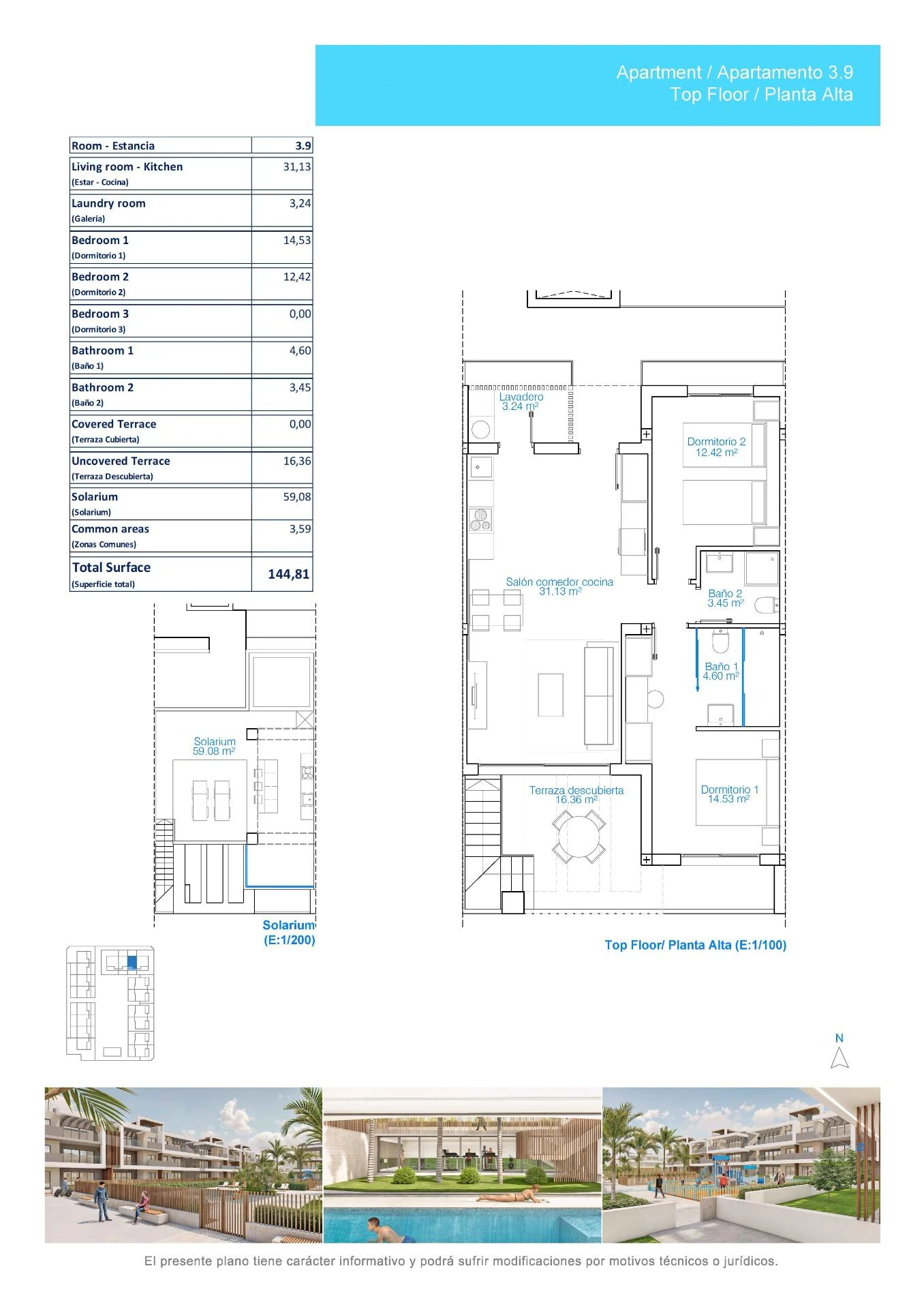 Penthouse na sprzedaż w Pilar De La Horadada