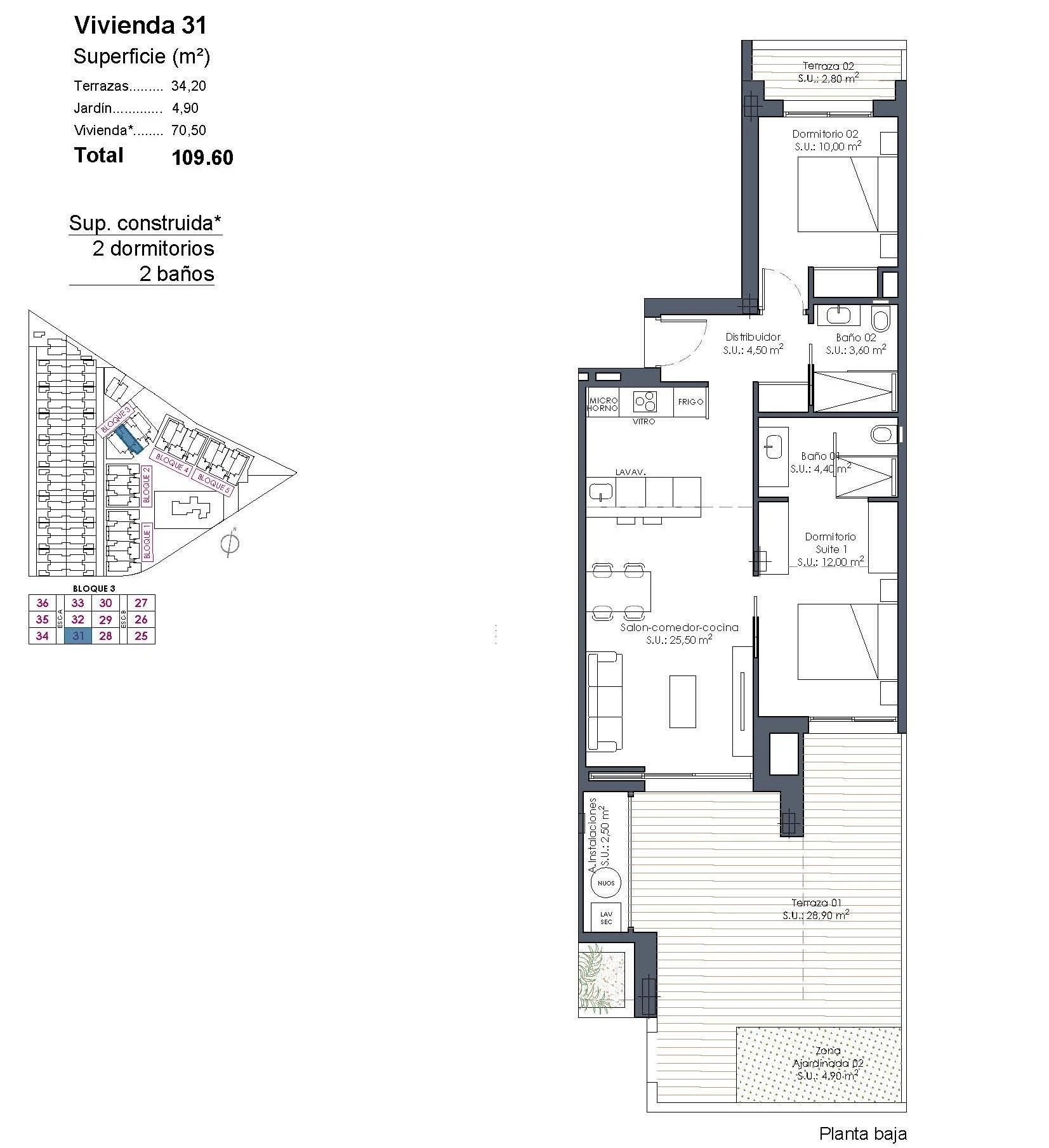 Квартира на продажа в Los Alcazares