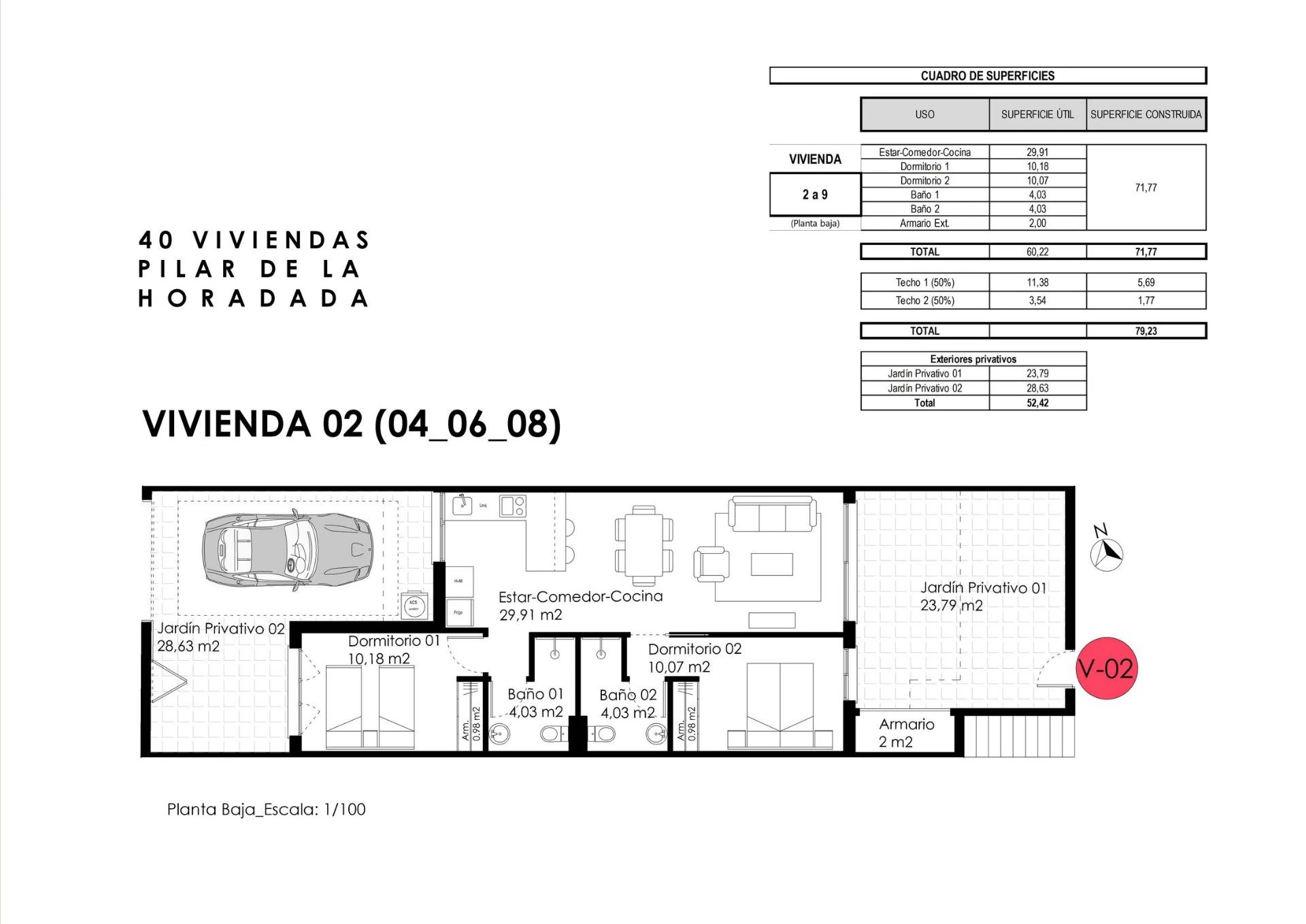 Bungalow na sprzedaż w Pilar De La Horadada