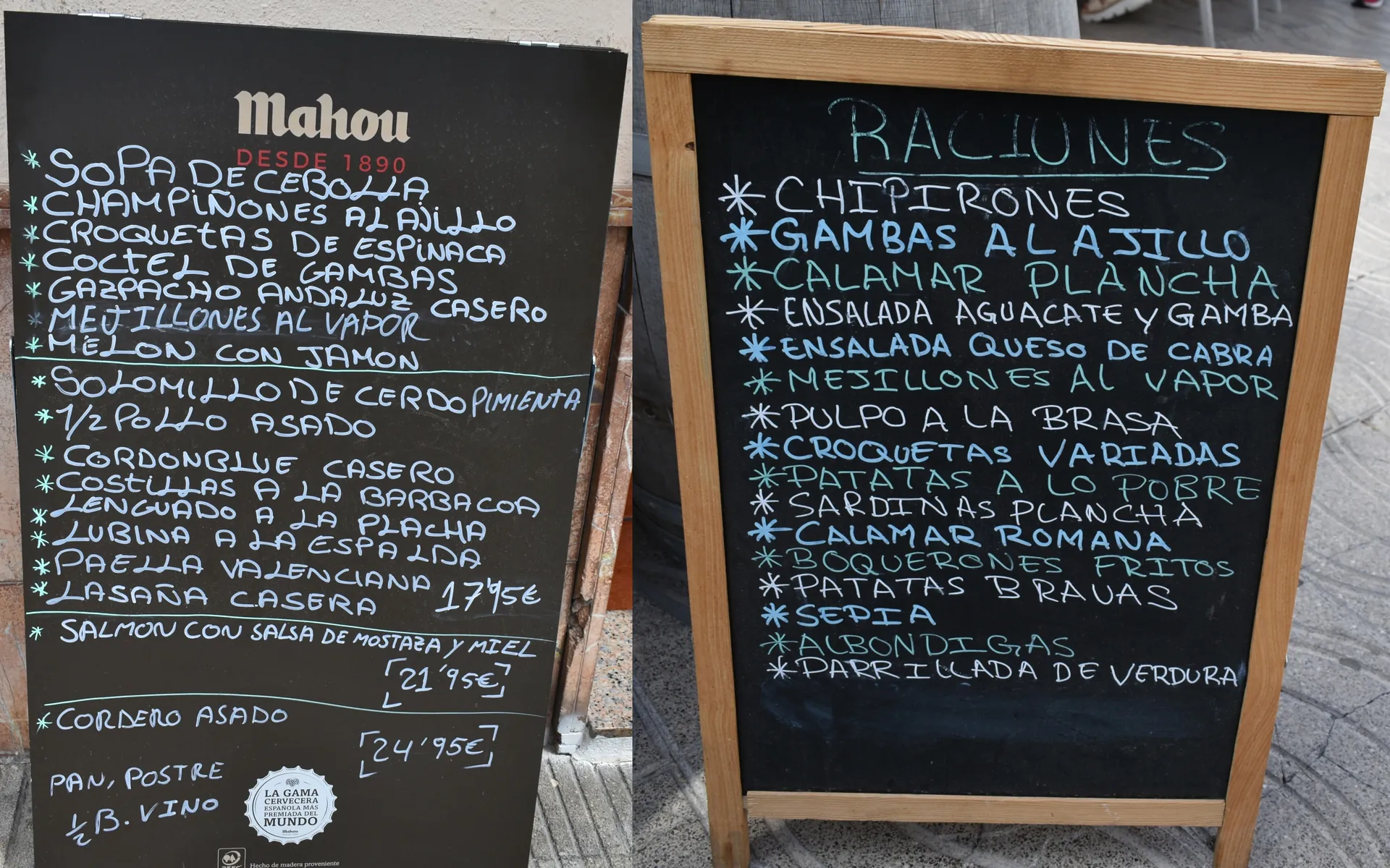 Menu Del Dia