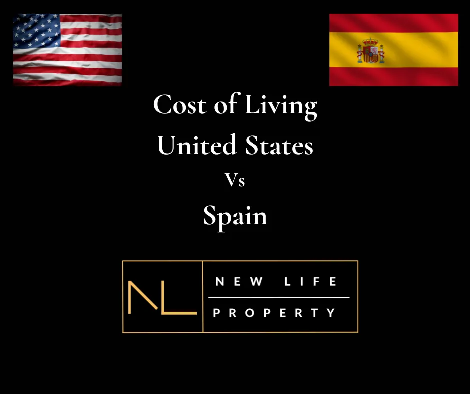 Comparaison du coût de la vie États-Unis vs Espagne