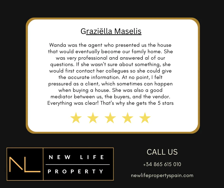 Avis 5 étoiles de Graziëlla Maselis