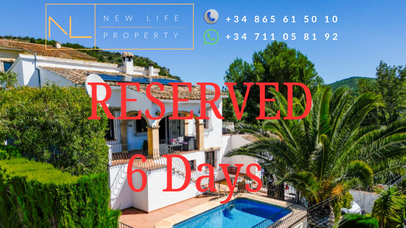 Senija Villa sold in only 6 days by New Life Property Spain