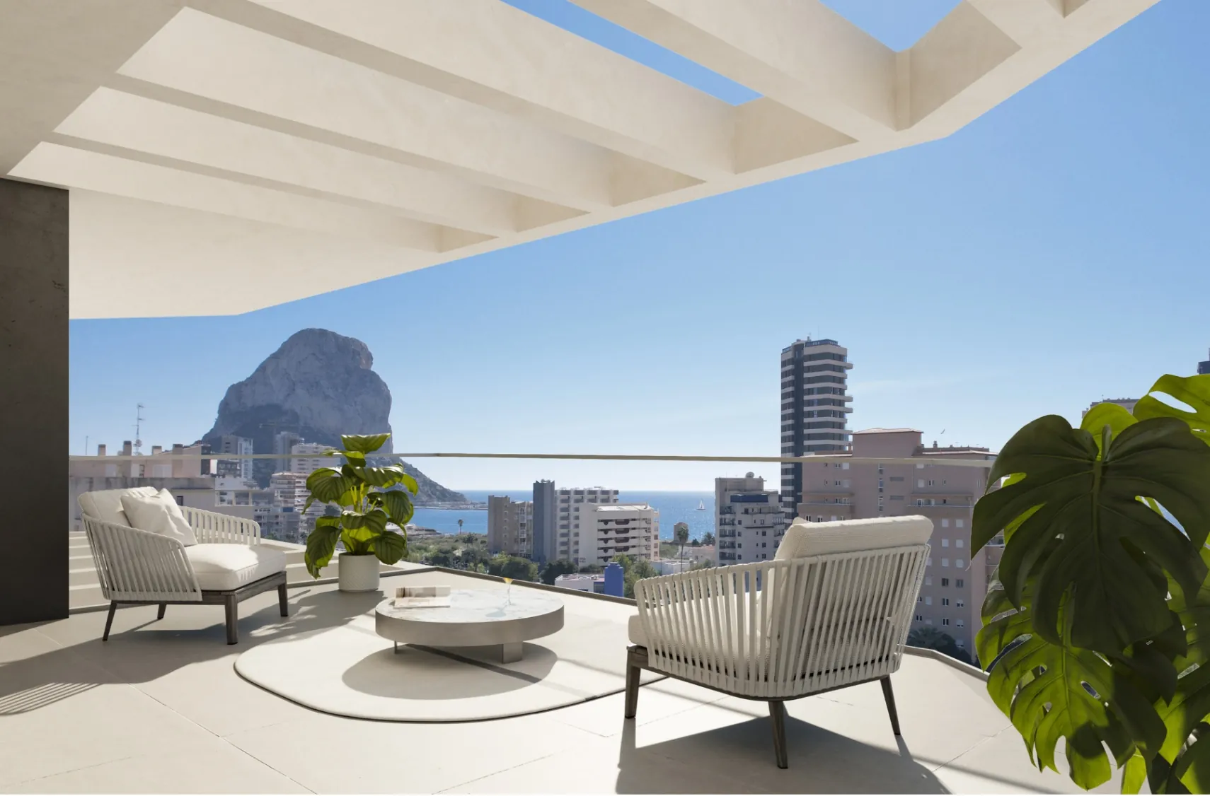New build apartments for sale in Calpe