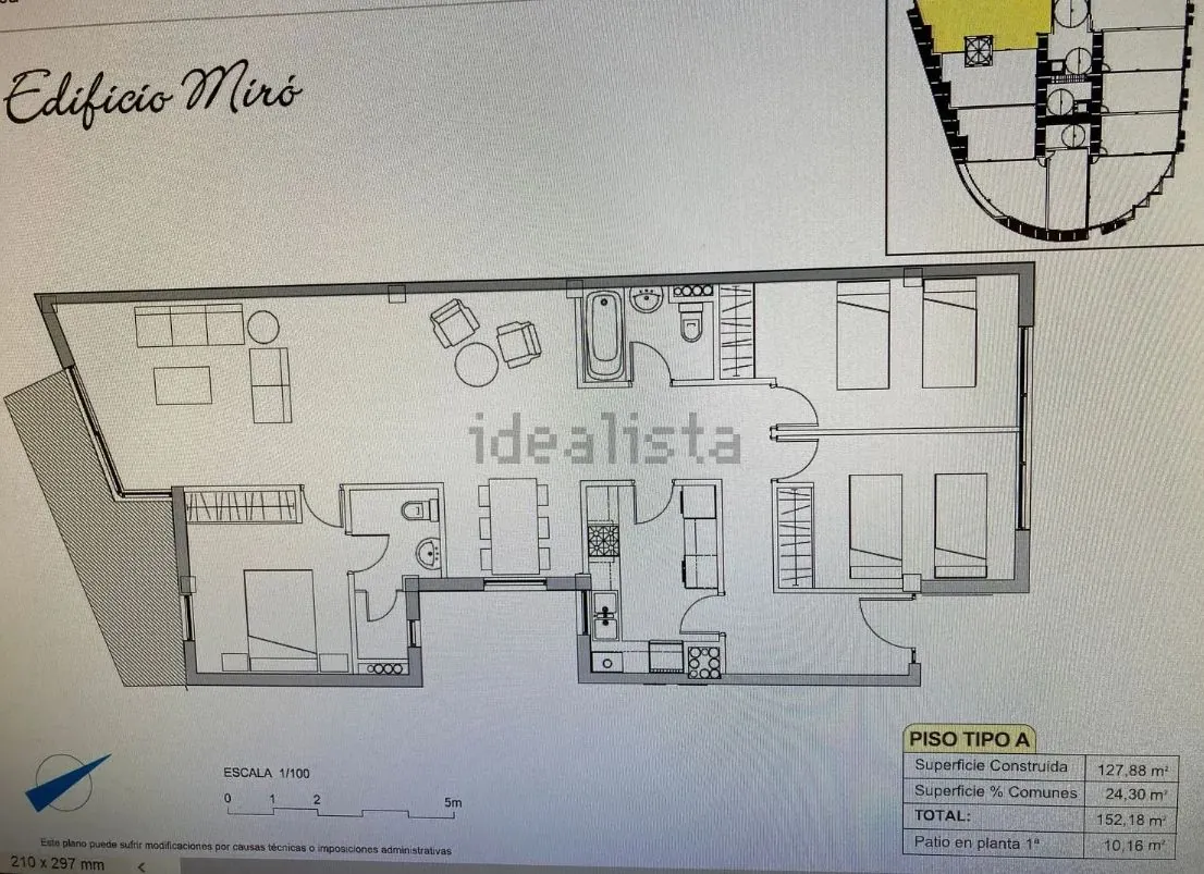 Appartement te koop in Teulada, gemakkelijke toegang tot bars en restaurants.