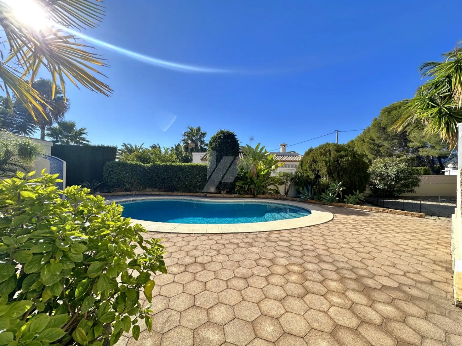 Villa for sale with sea views in Calpe, Costa Blanca.